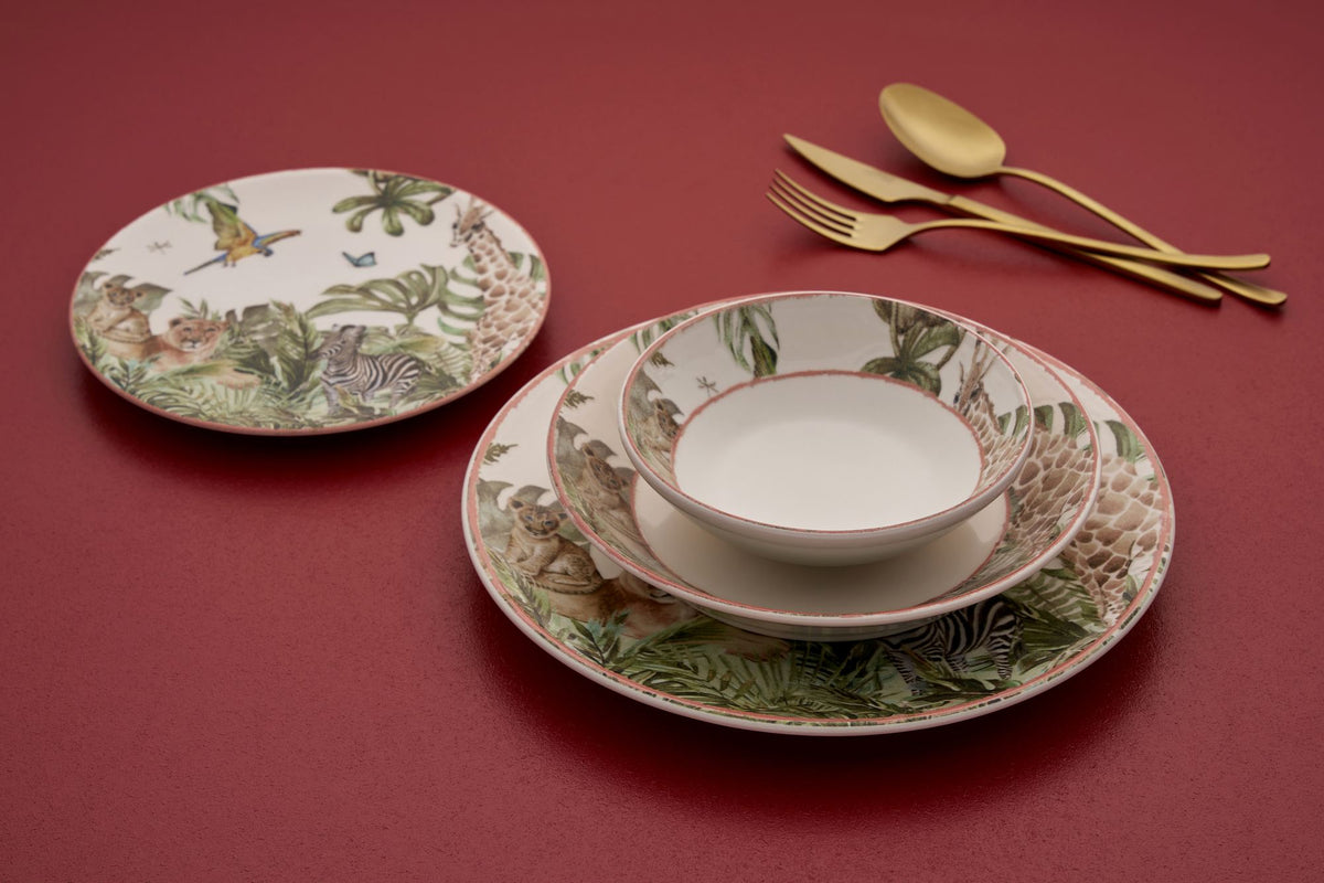 Rani Home Yemek Takımı (24 Parça) Hermia Çok Renkli HE-6795