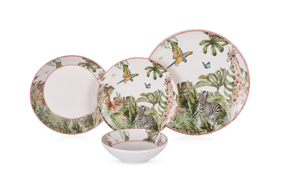 Rani Home Yemek Takımı (24 Parça) Hermia Çok Renkli HE-6795