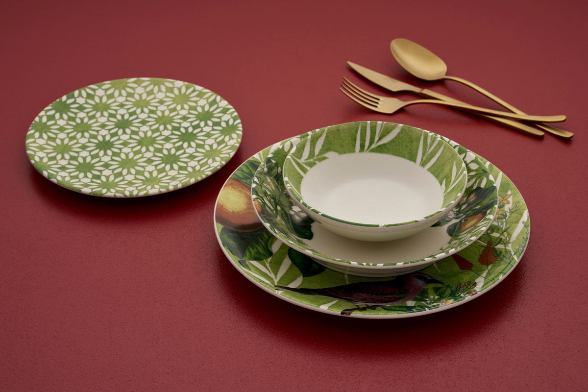 Rani Home Yemek Takımı (24 Parça) Hermia Yeşil HE-6796