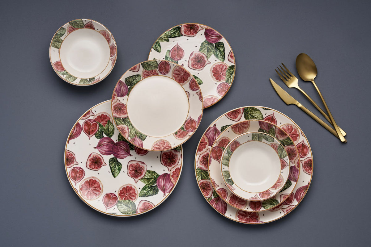 Rani Home Yemek Takımı (24 Parça) Hermia Çok Renkli HE-6798