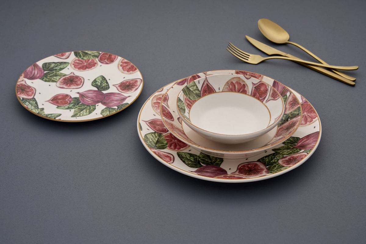 Rani Home Yemek Takımı (24 Parça) Hermia Çok Renkli HE-6798