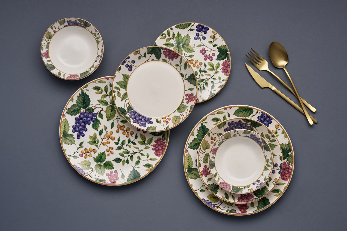 Rani Home Yemek Takımı (24 Parça) Hermia Çok Renkli HE-6799