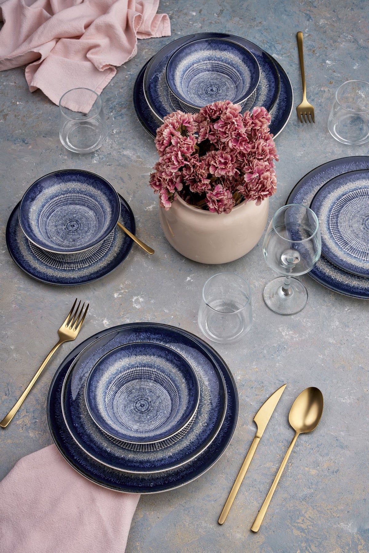 Rani Home Yemek Takımı (24 Parça) Hermia Çok Renkli HE-6747