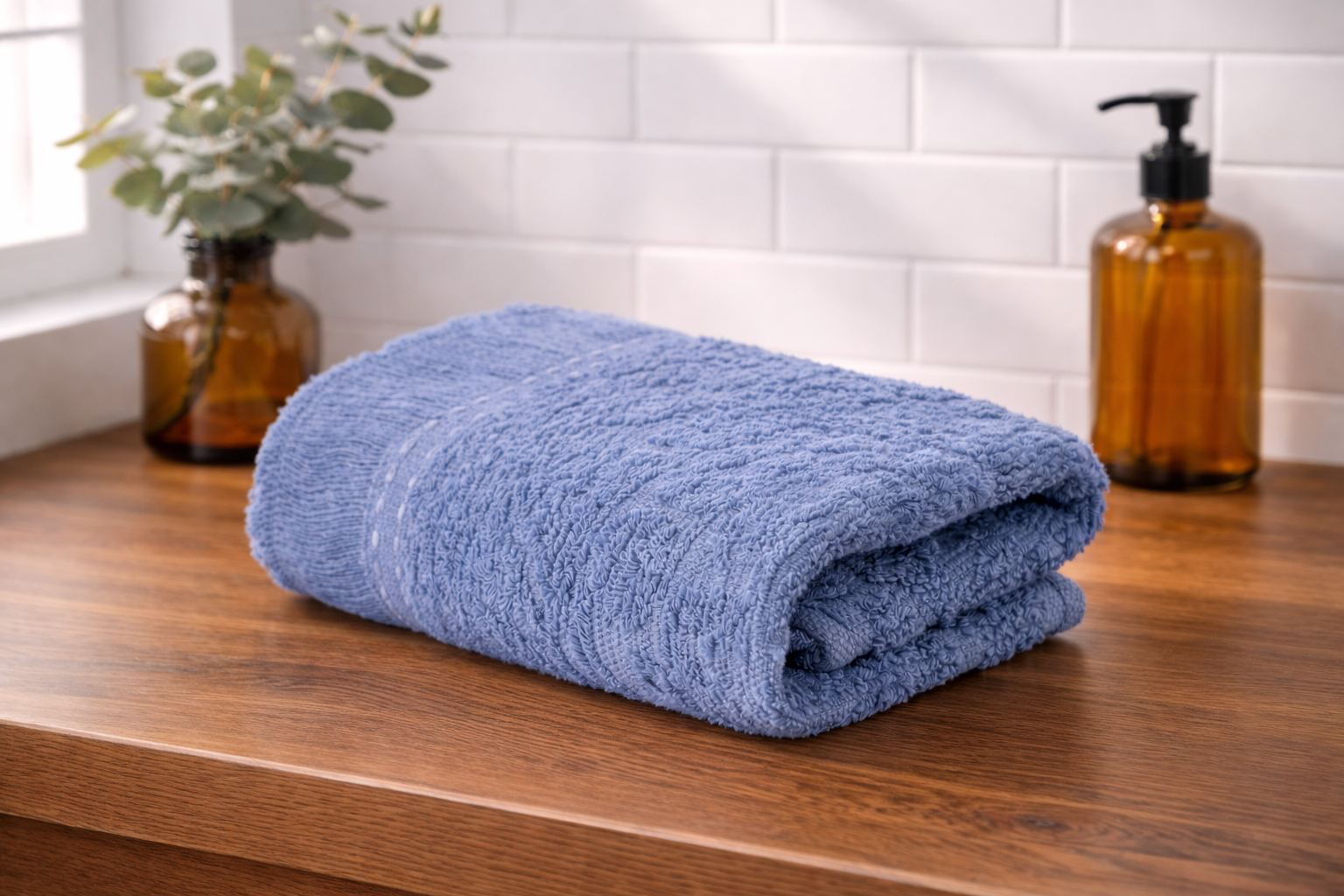 Rani Home El Havlusu Seti Mavi BC-6384
