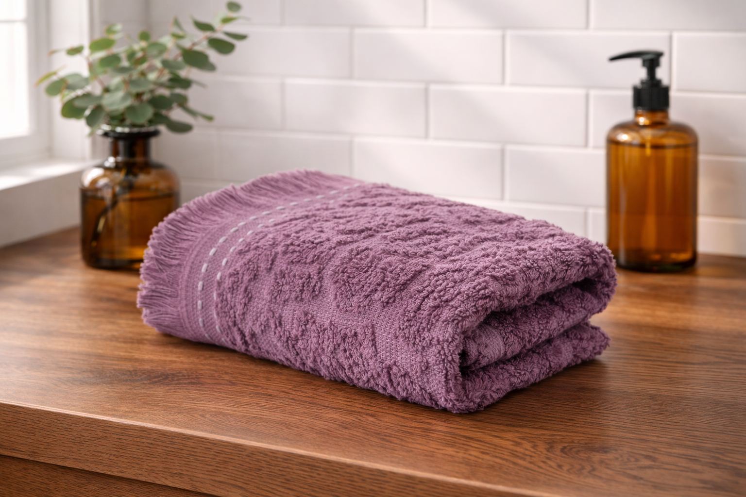 Rani Home El Havlusu Seti Mor BC-6385