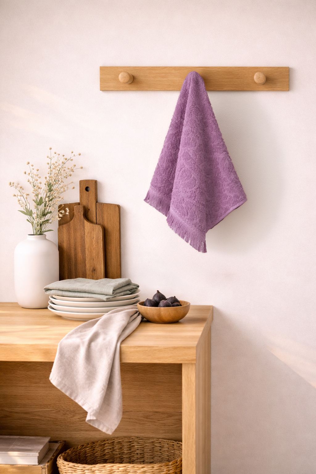 Rani Home El Havlusu Seti Mor BC-6385