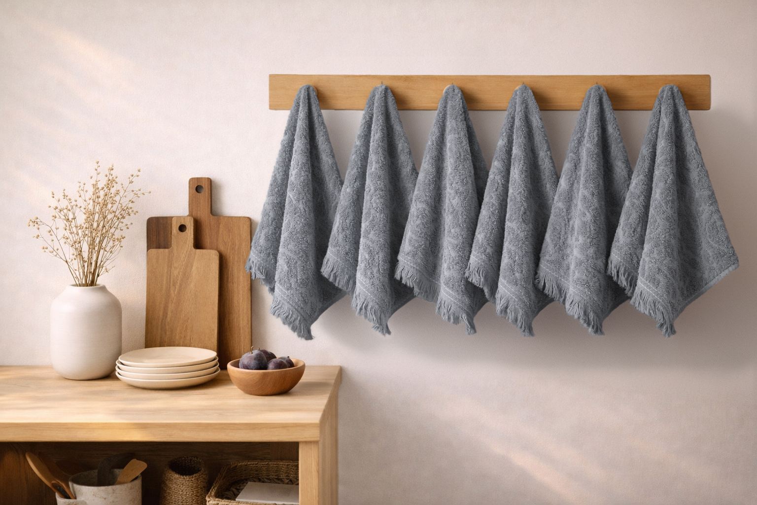 Rani Home El Havlusu Seti Antrasit BC-6386