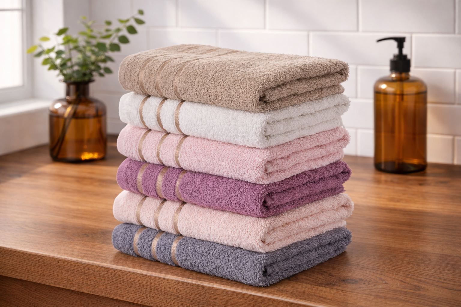 Rani Home El Havlusu Seti  Çok Renkli BC-6389