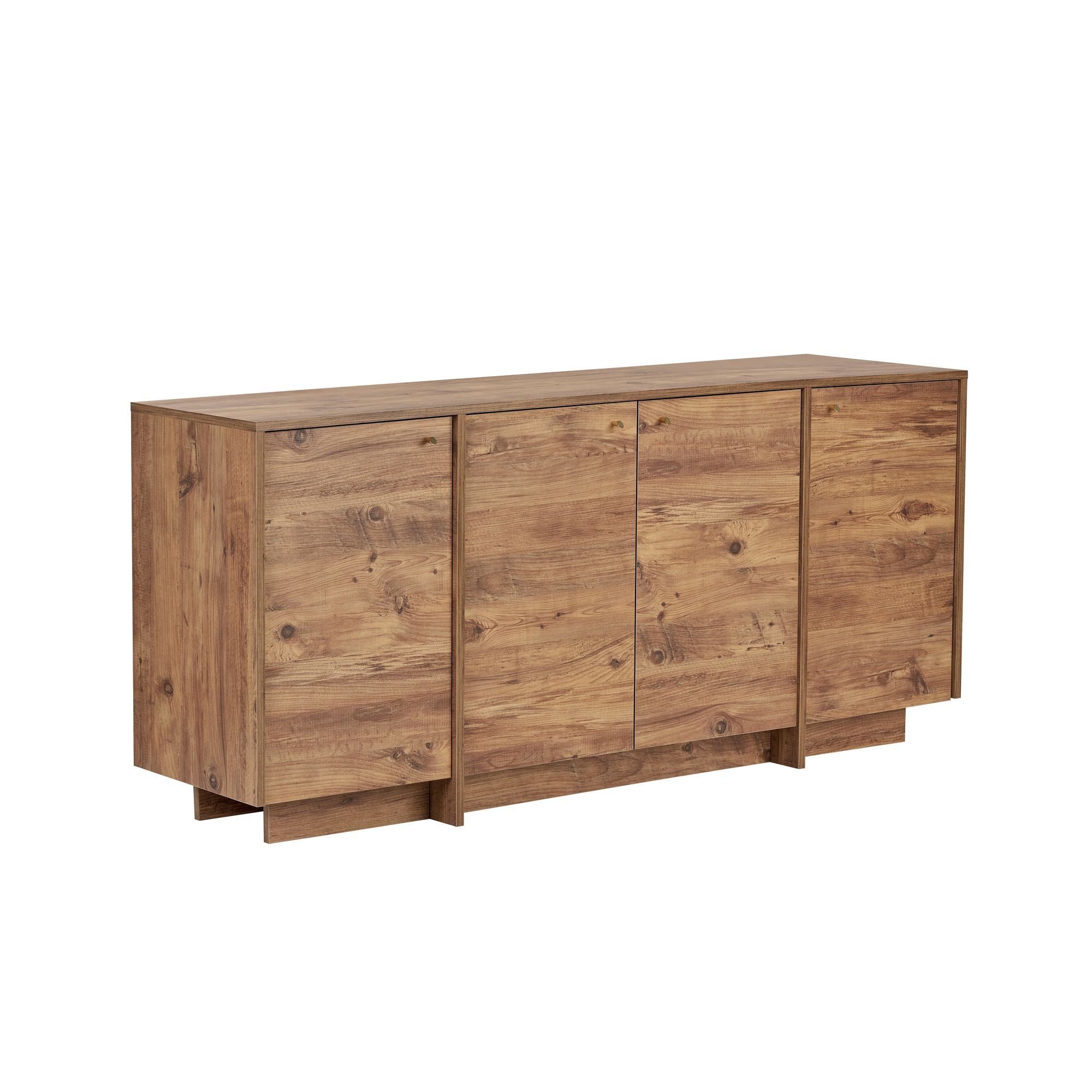 Rani Home Konsol Beyaz - Atlantik Çam 180 Cm GD-5779