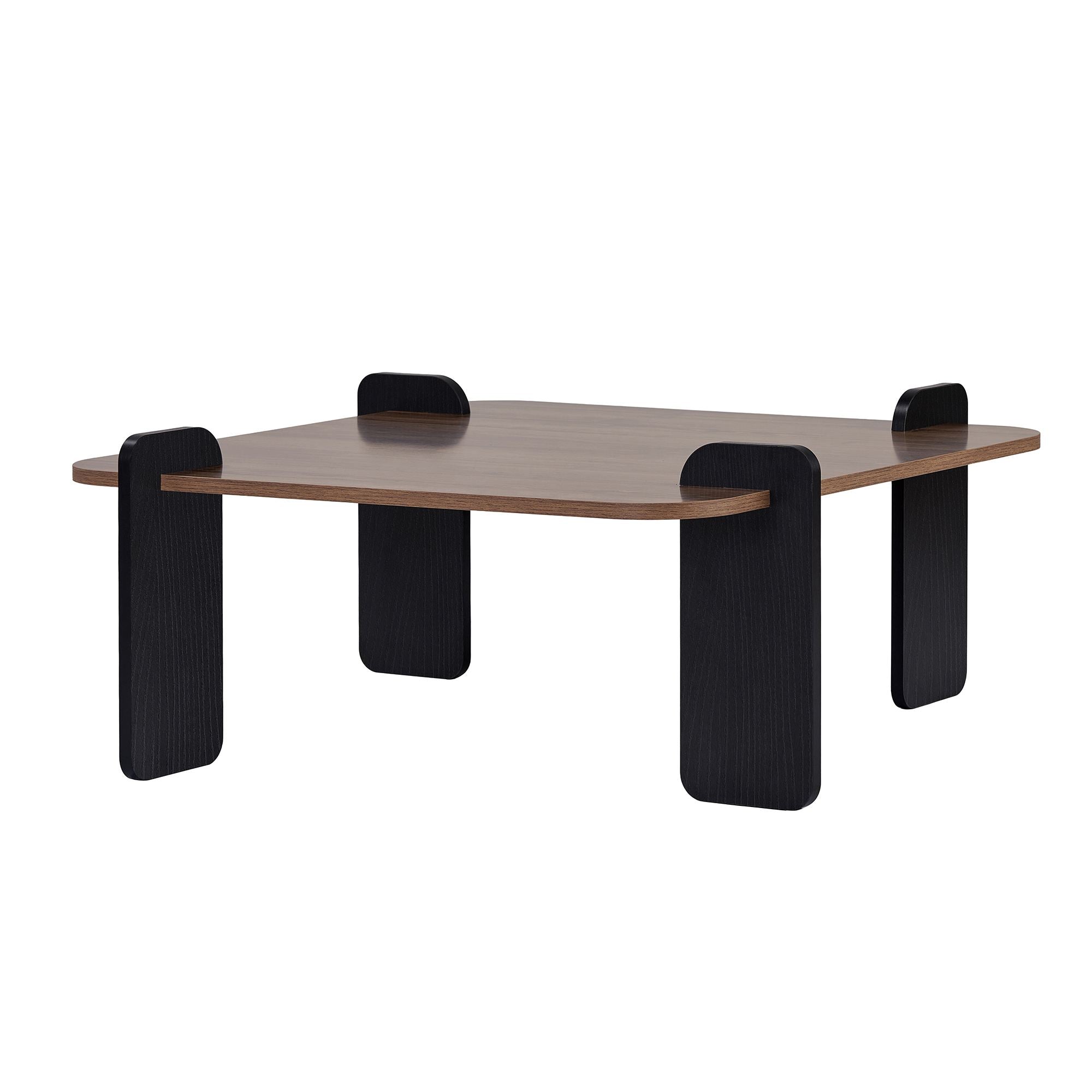Rani Home Orta Sehpa Venedik Ceviz - Ahşap Siyah 117 Cm AB-5745