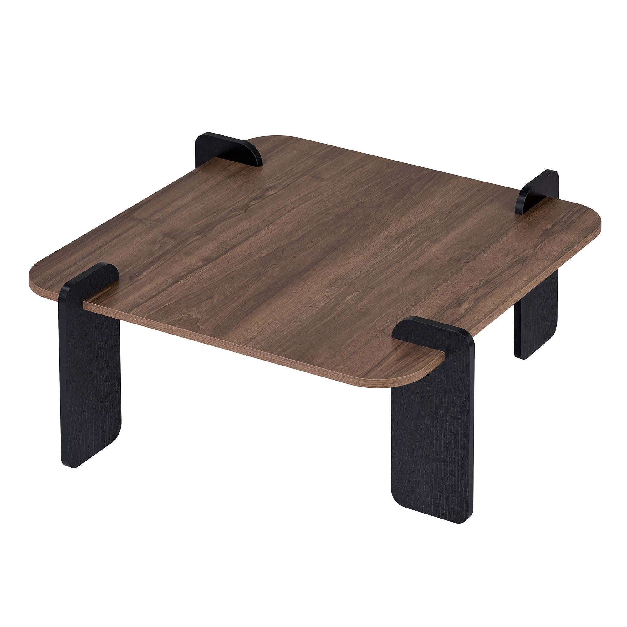 Rani Home Orta Sehpa Venedik Ceviz - Ahşap Siyah 117 Cm AB-5745