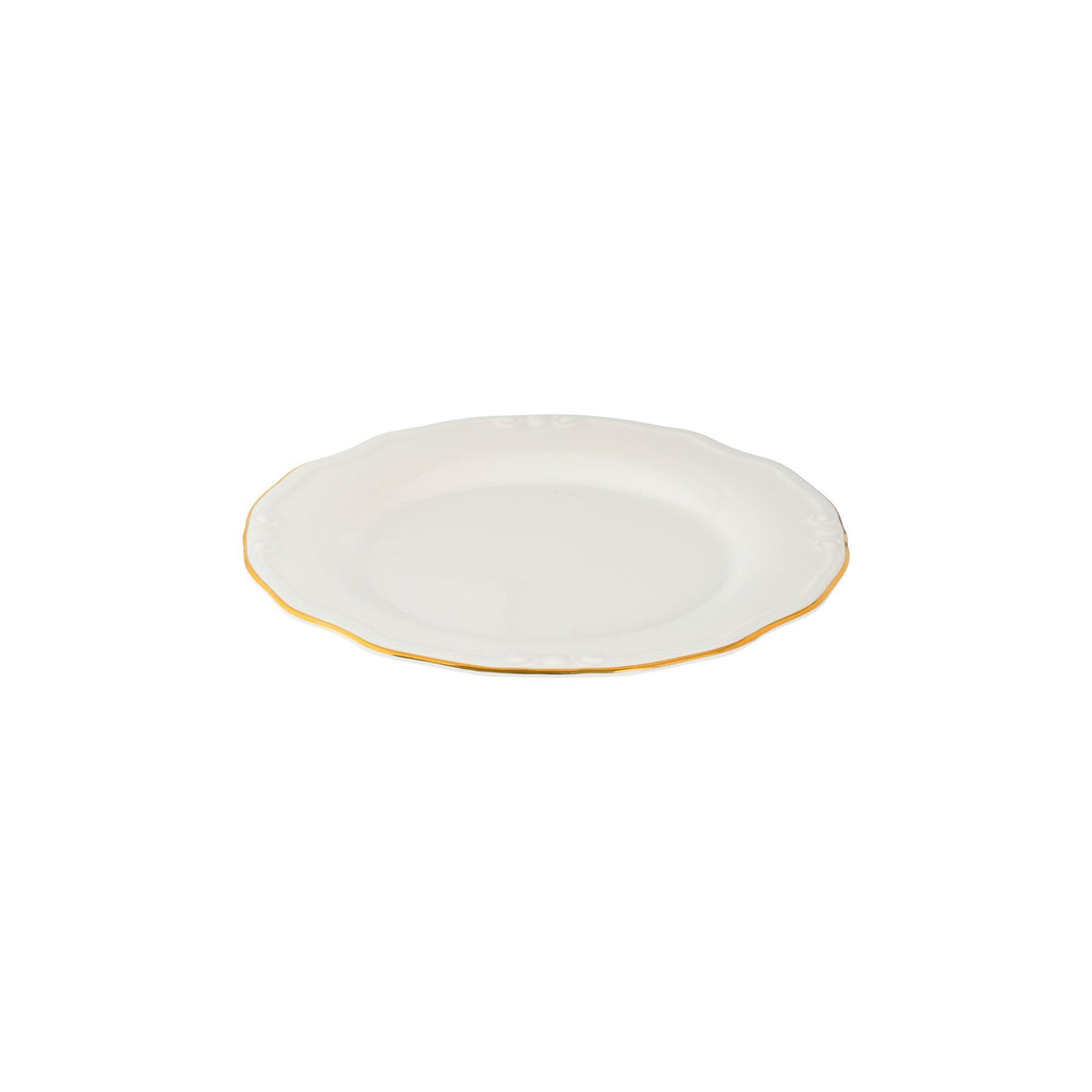 Rani Home Yemek Takımı (24 Parça) Hermia Beyaz - Altın HE-6811