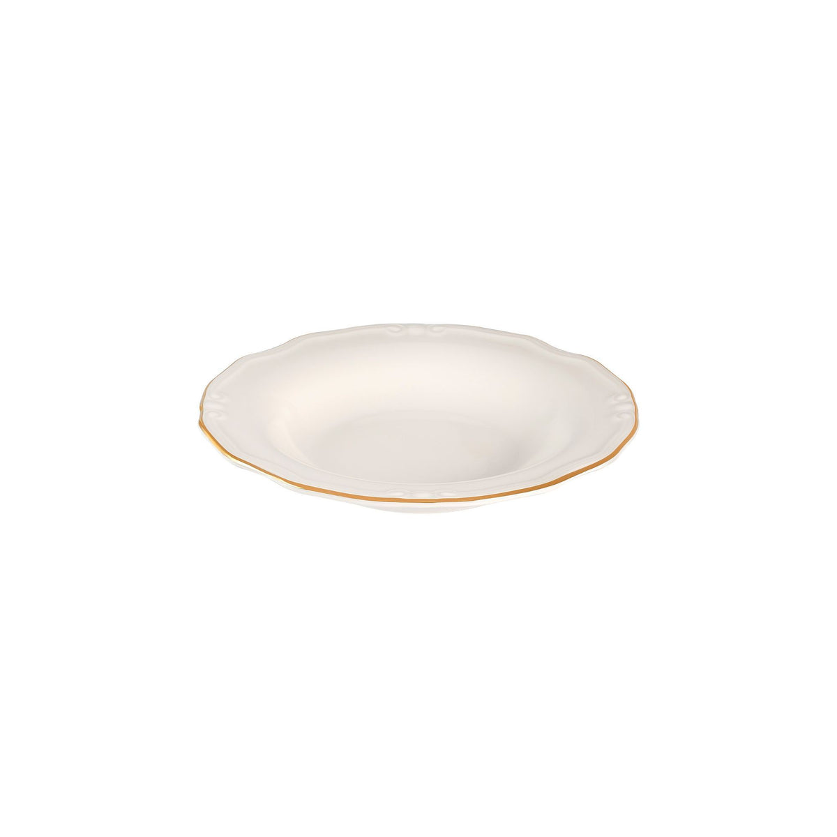 Rani Home Yemek Takımı (24 Parça) Hermia Beyaz - Altın HE-6811