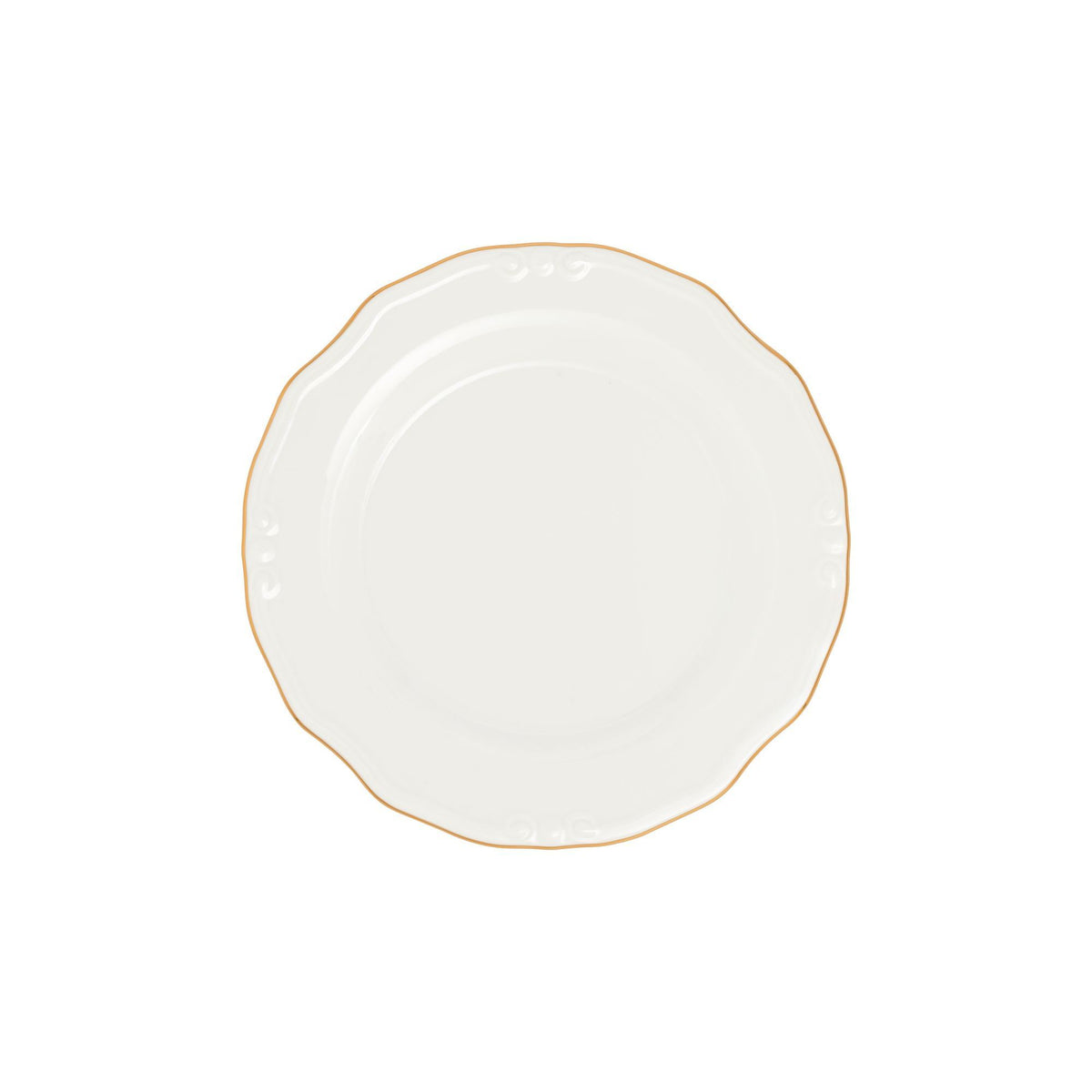 Rani Home Yemek Takımı (24 Parça) Hermia Beyaz - Altın HE-6811