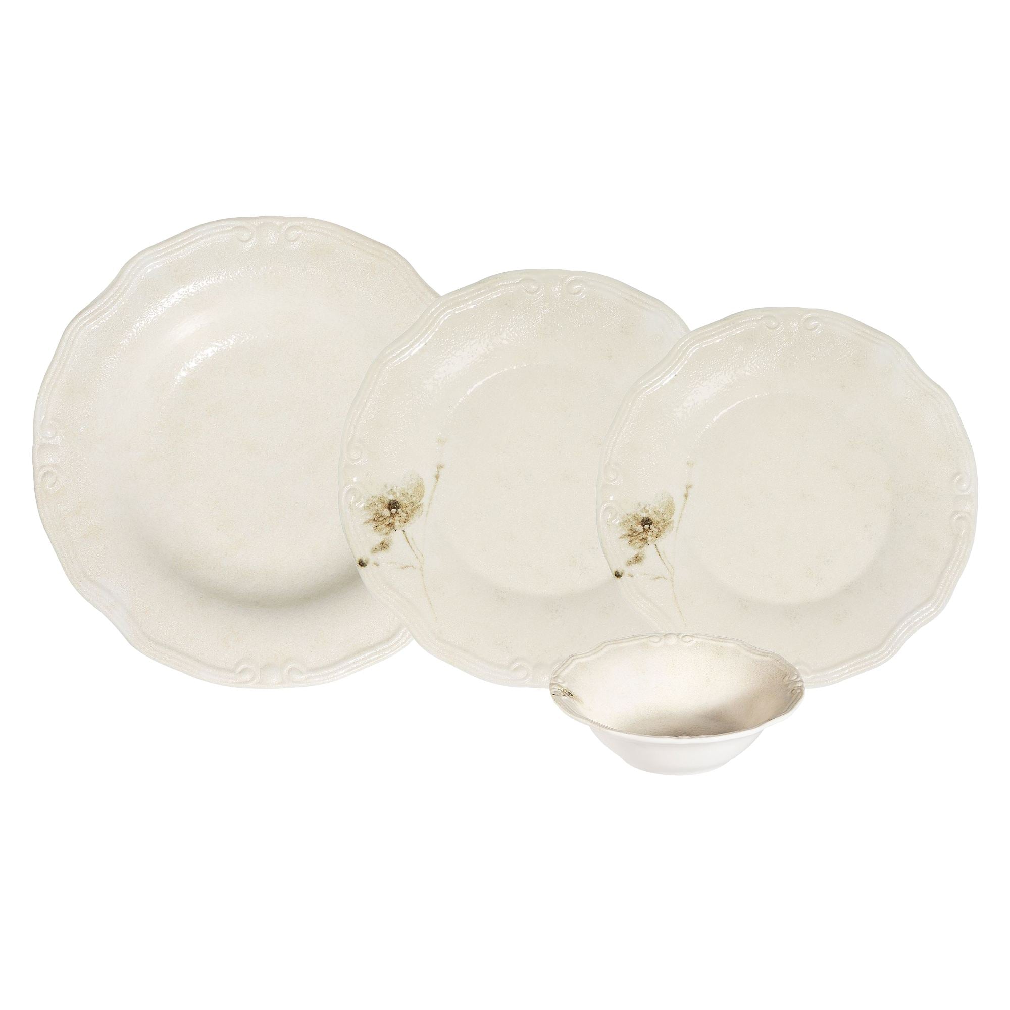 Rani Home Yemek Takımı (27 Parça) Çok Renkli HG-6812
