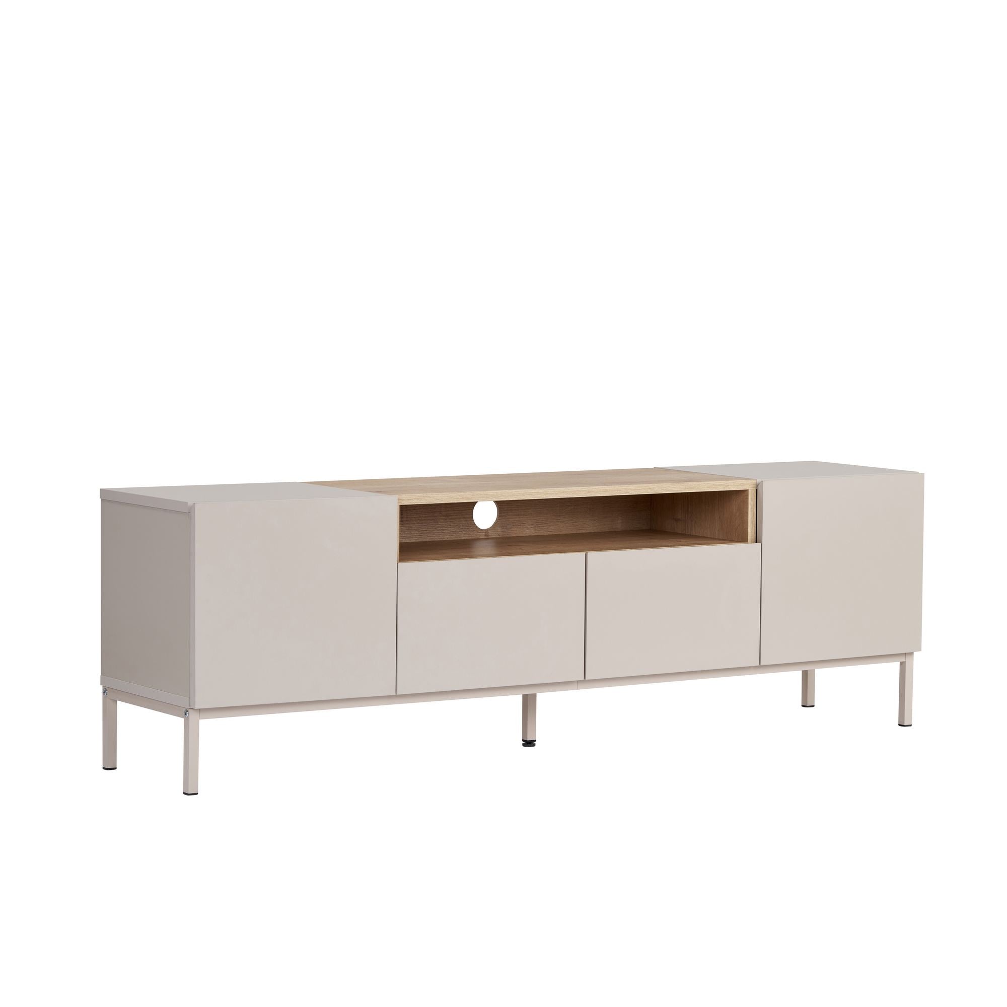 Rani Home Tv Ünitesi Kumtaşı - Safir Meşe 160 Cm AA-5859