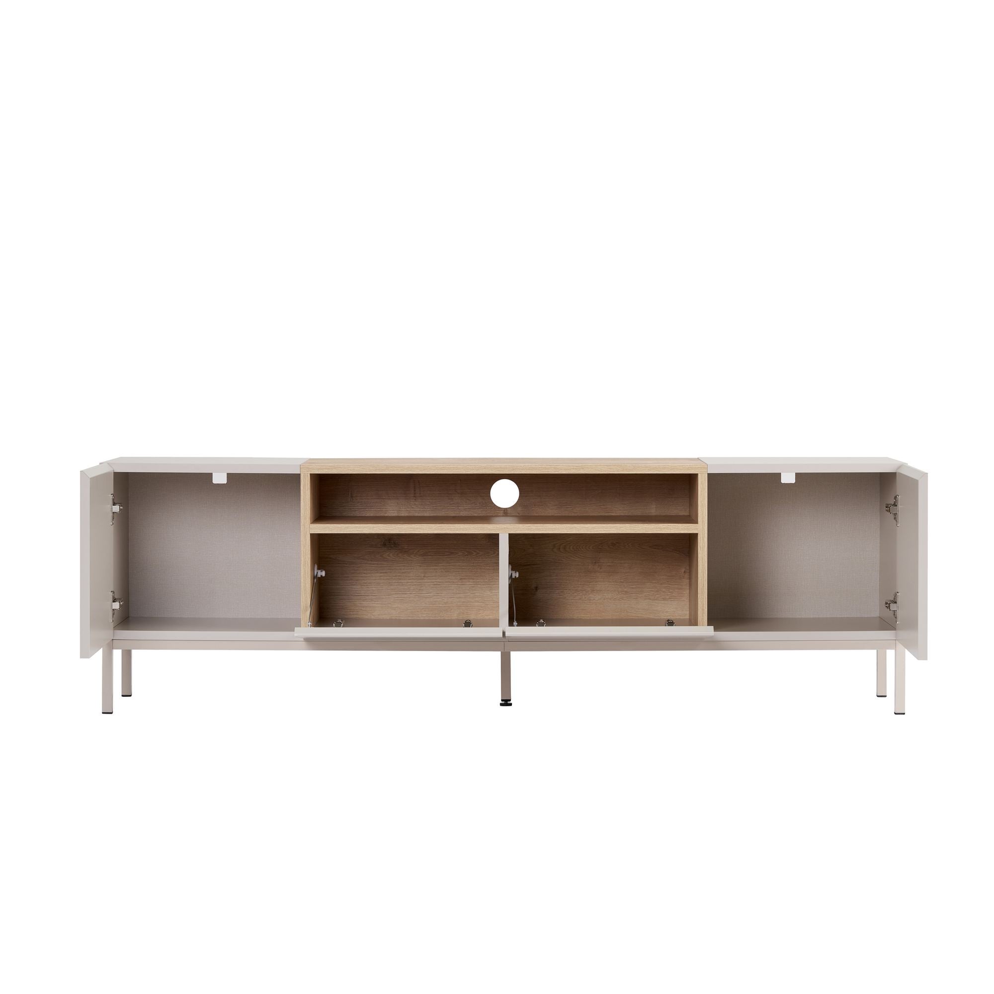 Rani Home Tv Ünitesi Kumtaşı - Safir Meşe 160 Cm AA-5859