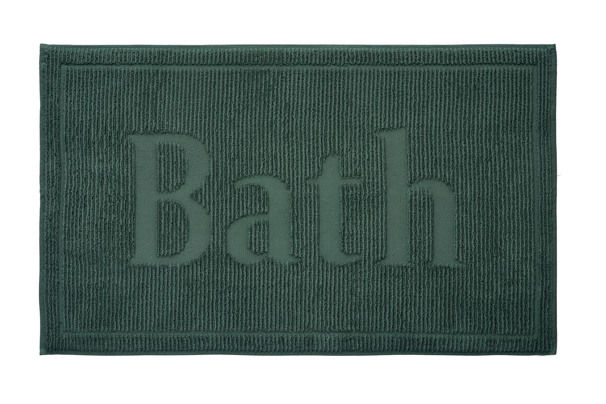 Rani Home Banyo Paspası Seti  Koyu Yeşil BA-6459