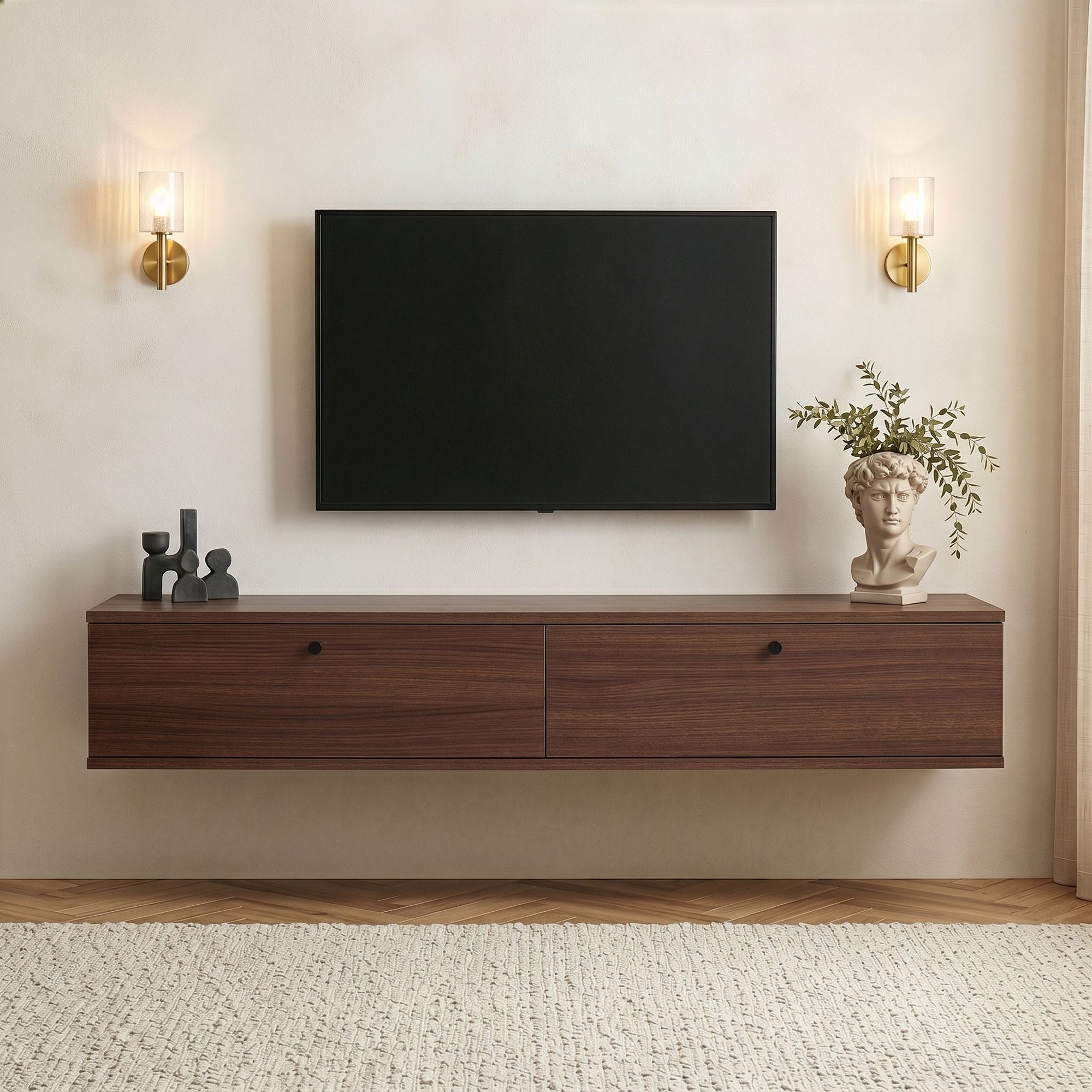 Rani Home Tv Ünitesi Milano Ceviz 160 Cm AA-5831