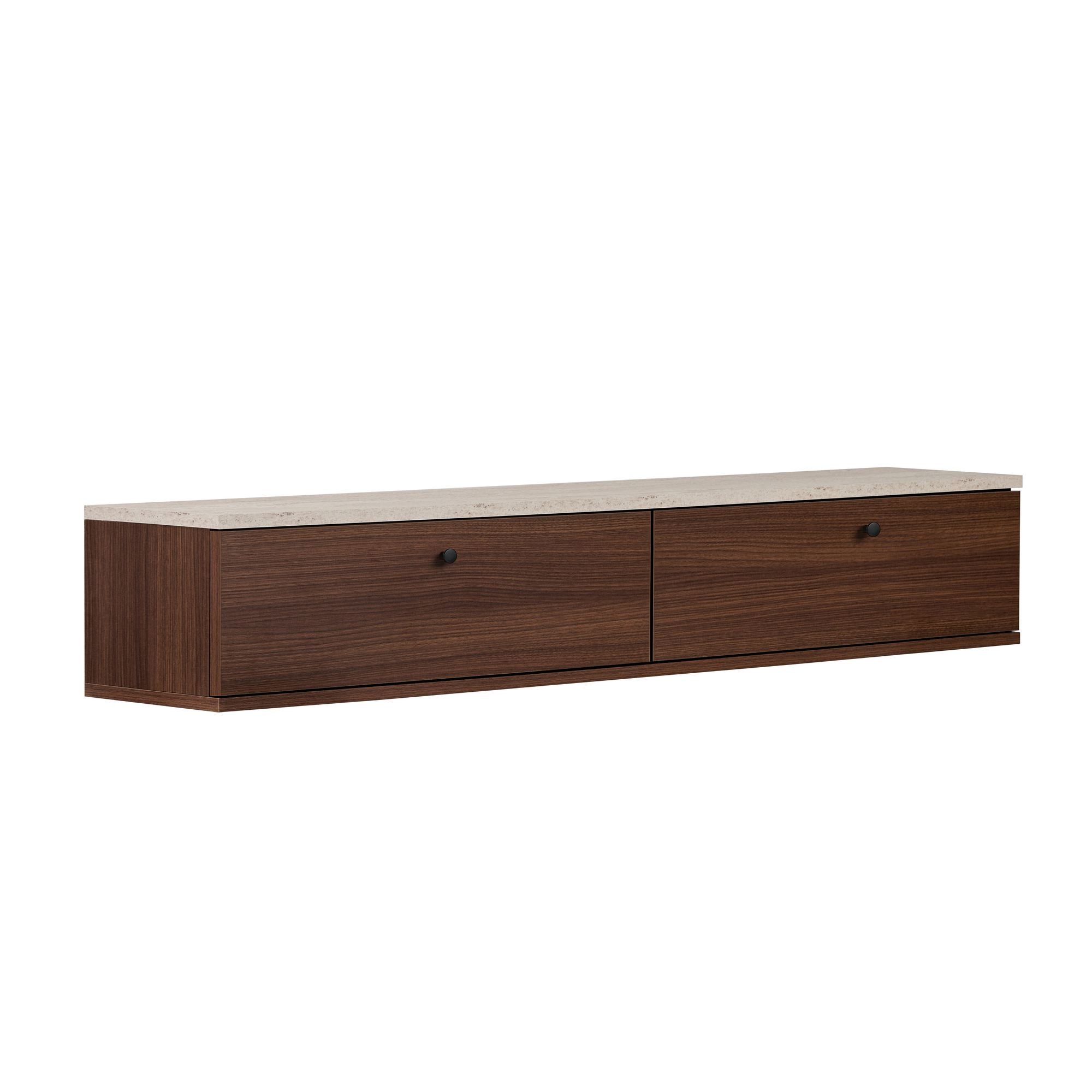 Rani Home Tv Ünitesi Traverten - Milano Ceviz 160 Cm AA-5810