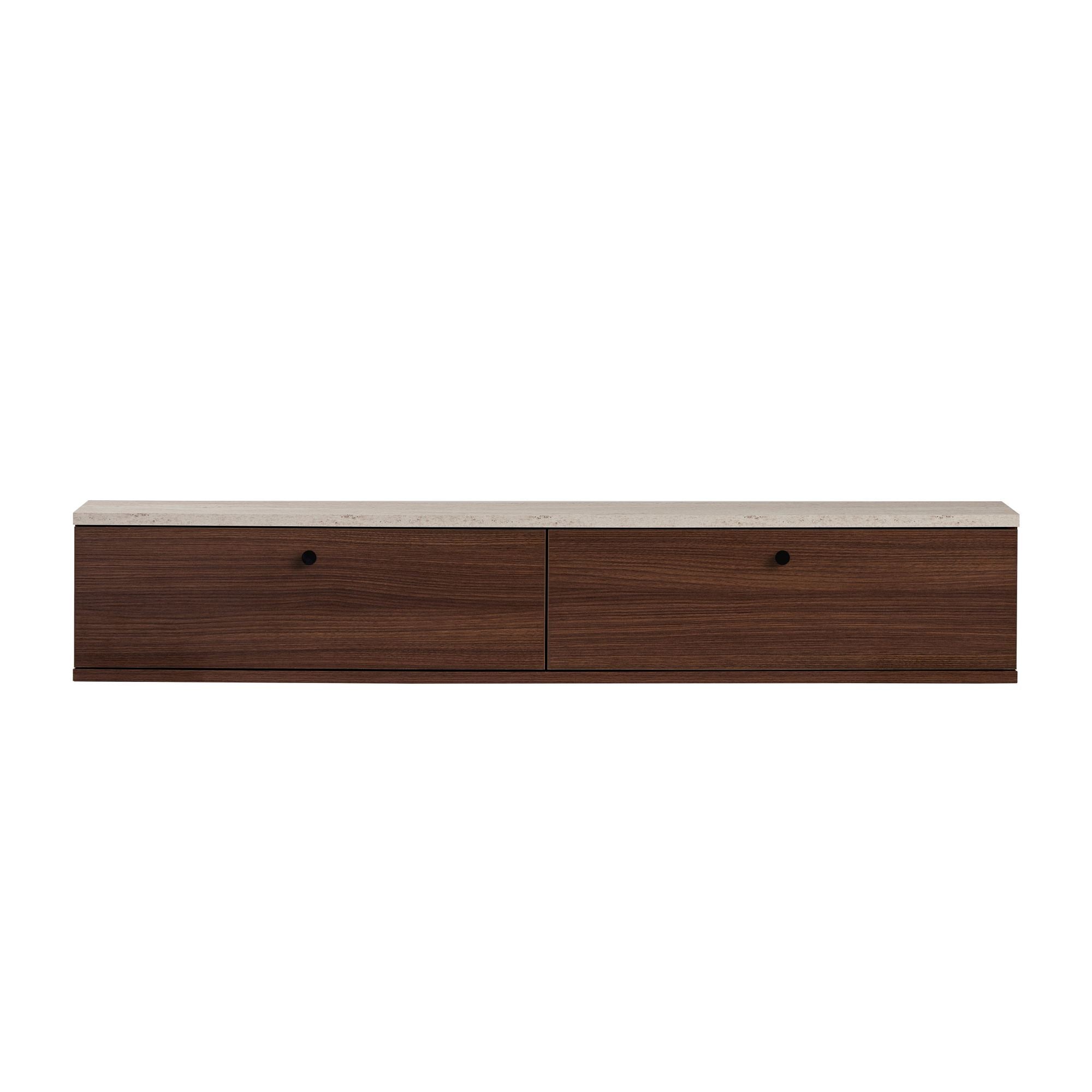 Rani Home Tv Ünitesi Traverten - Milano Ceviz 140 Cm AA-5814