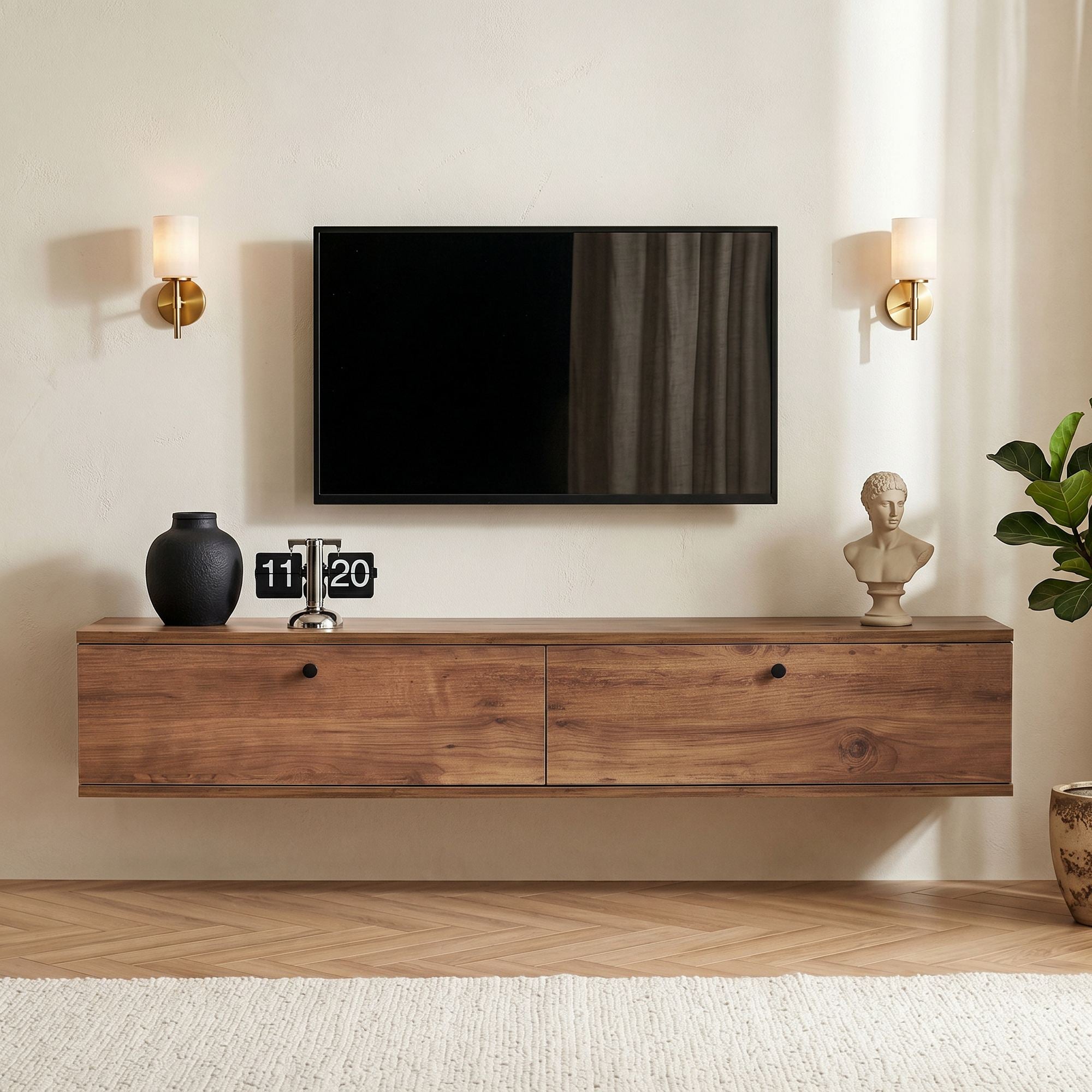 Rani Home Tv Ünitesi Atlantik Çam 140 Cm AA-5815