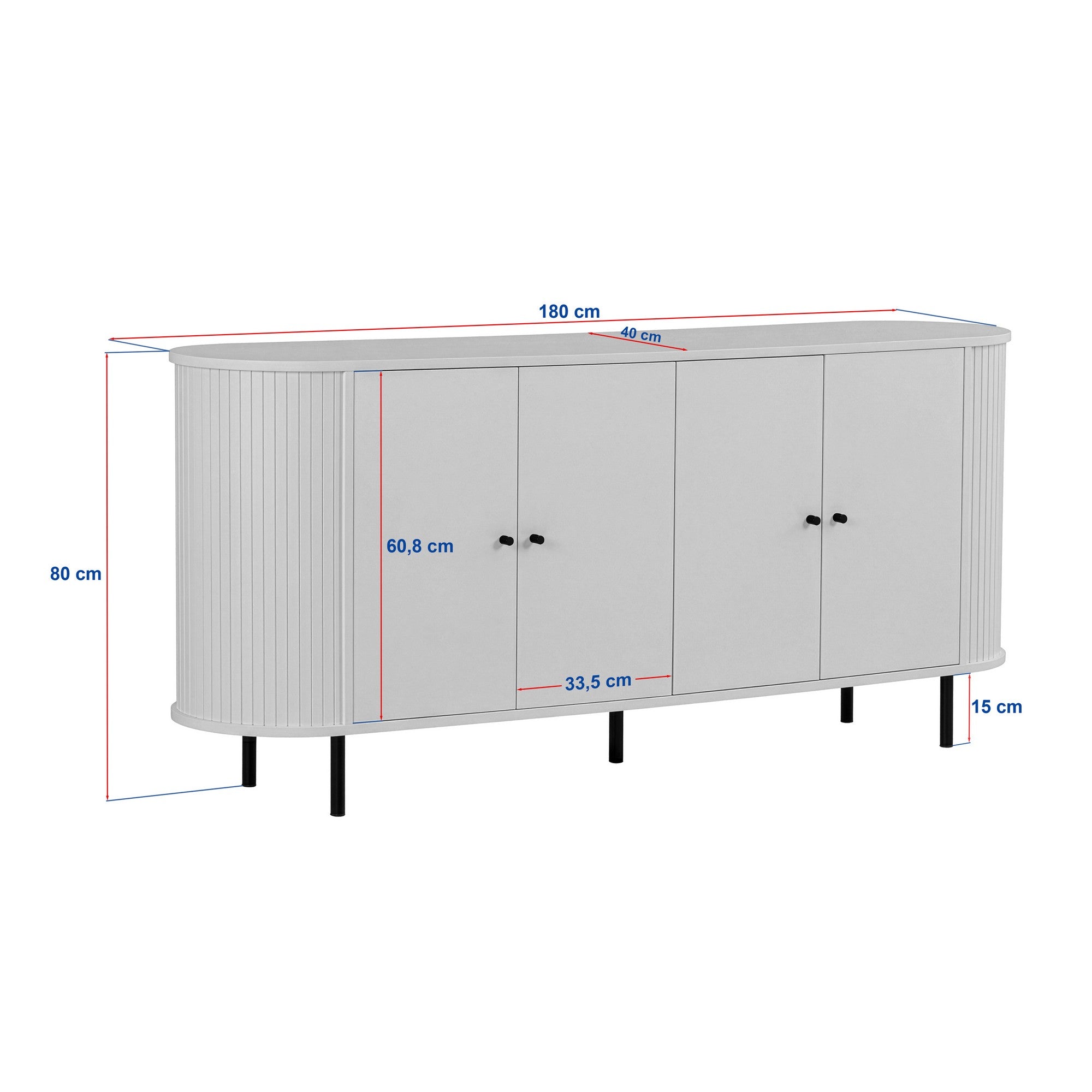 Rani Home Konsol Safir Meşe 180 Cm GD-5805