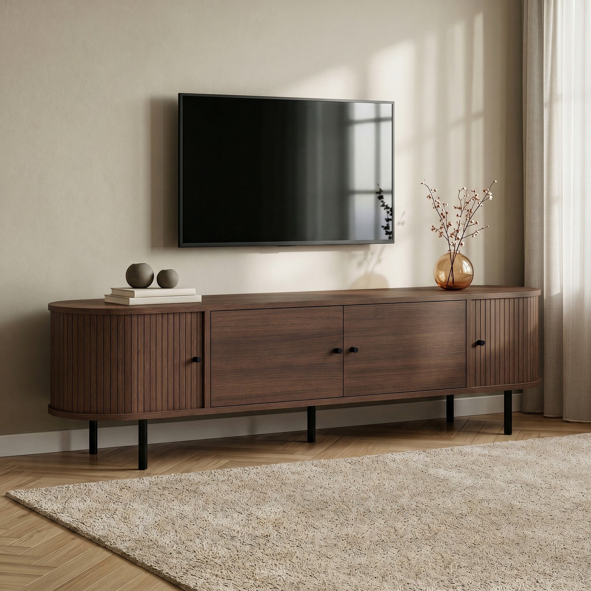 Rani Home Tv Ünitesi Milano Ceviz 180 Cm AA-6214