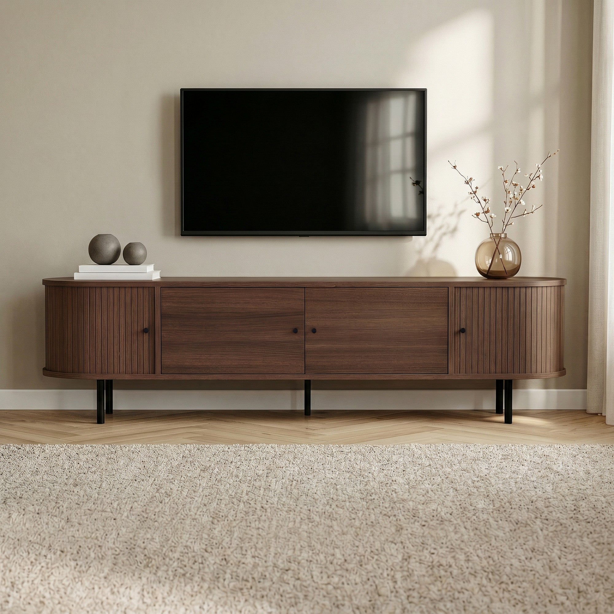 Rani Home Tv Ünitesi Milano Ceviz 180 Cm AA-6214