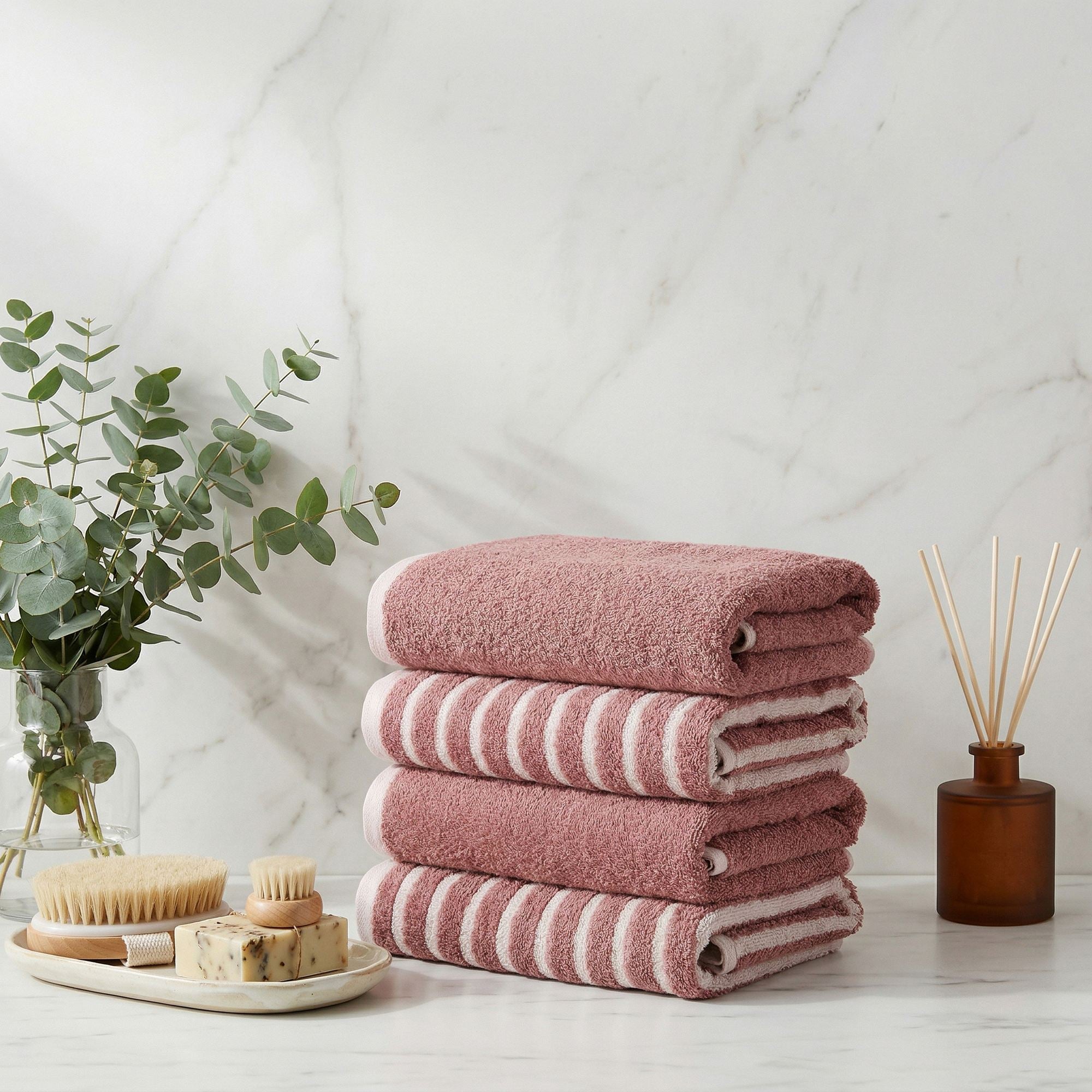 Rani Home El Havlusu Seti  Gül Kurusu BC-6398