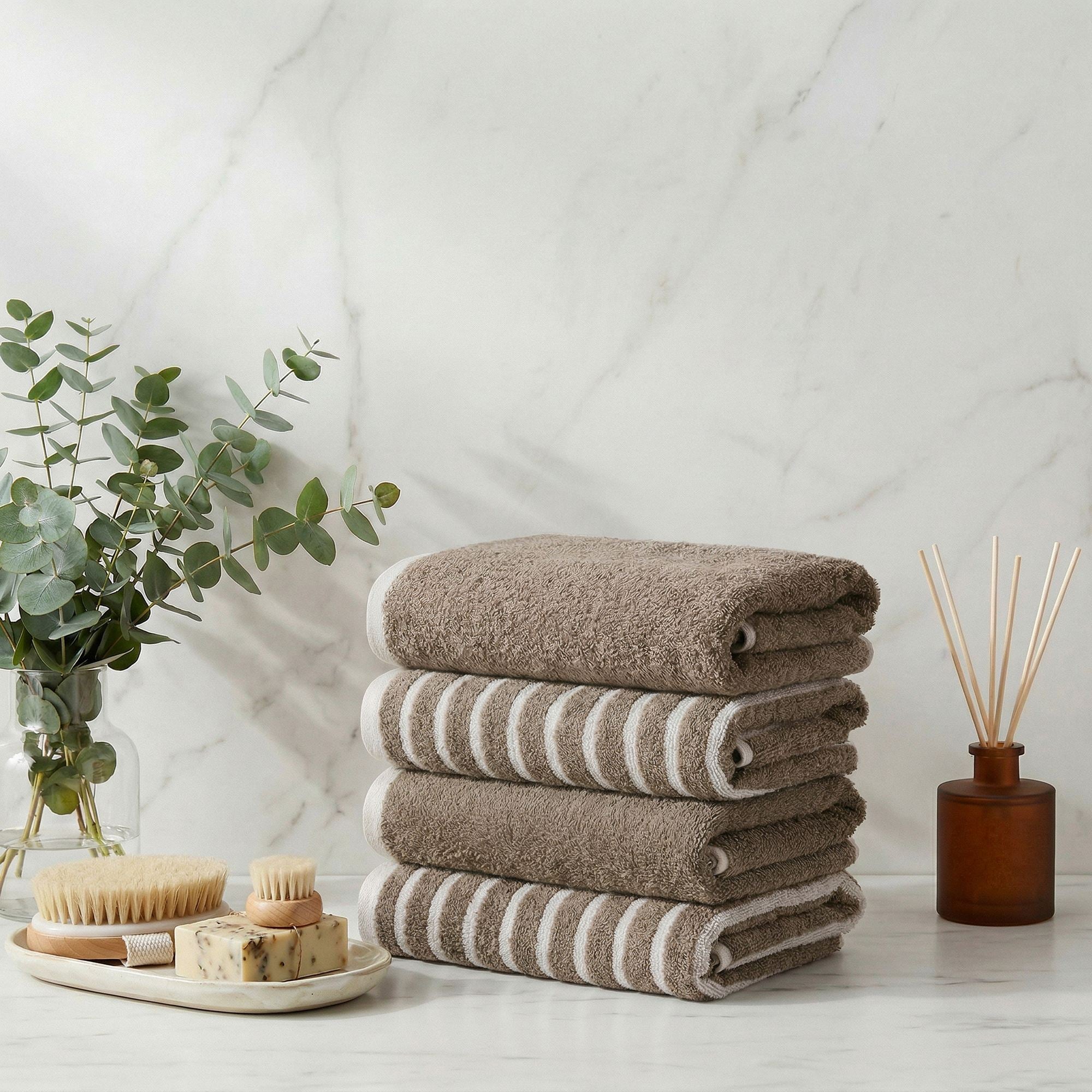 Rani Home El Havlusu Seti  Kahverengi BC-6399