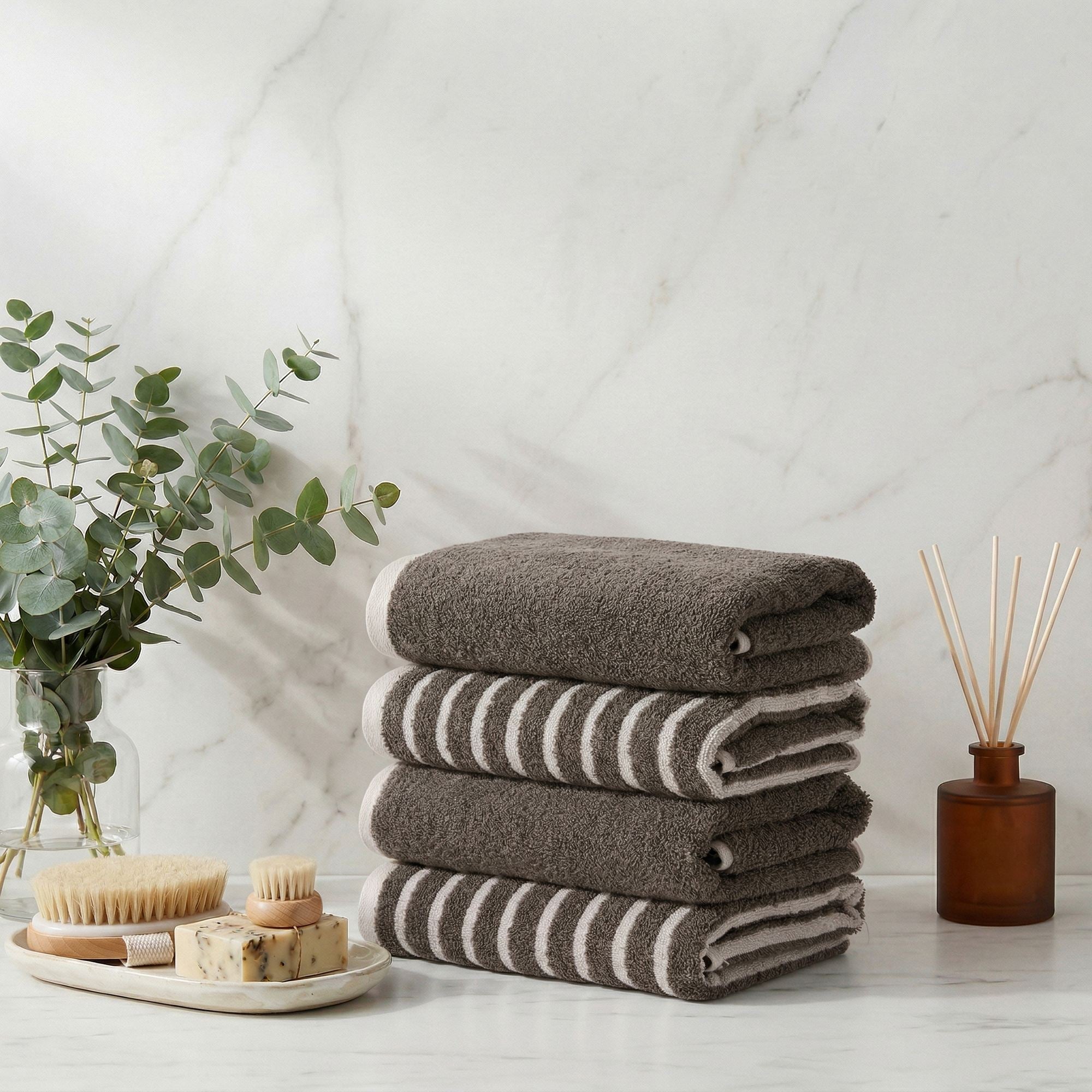 Rani Home El Havlusu Seti  Antrasit BC-6400