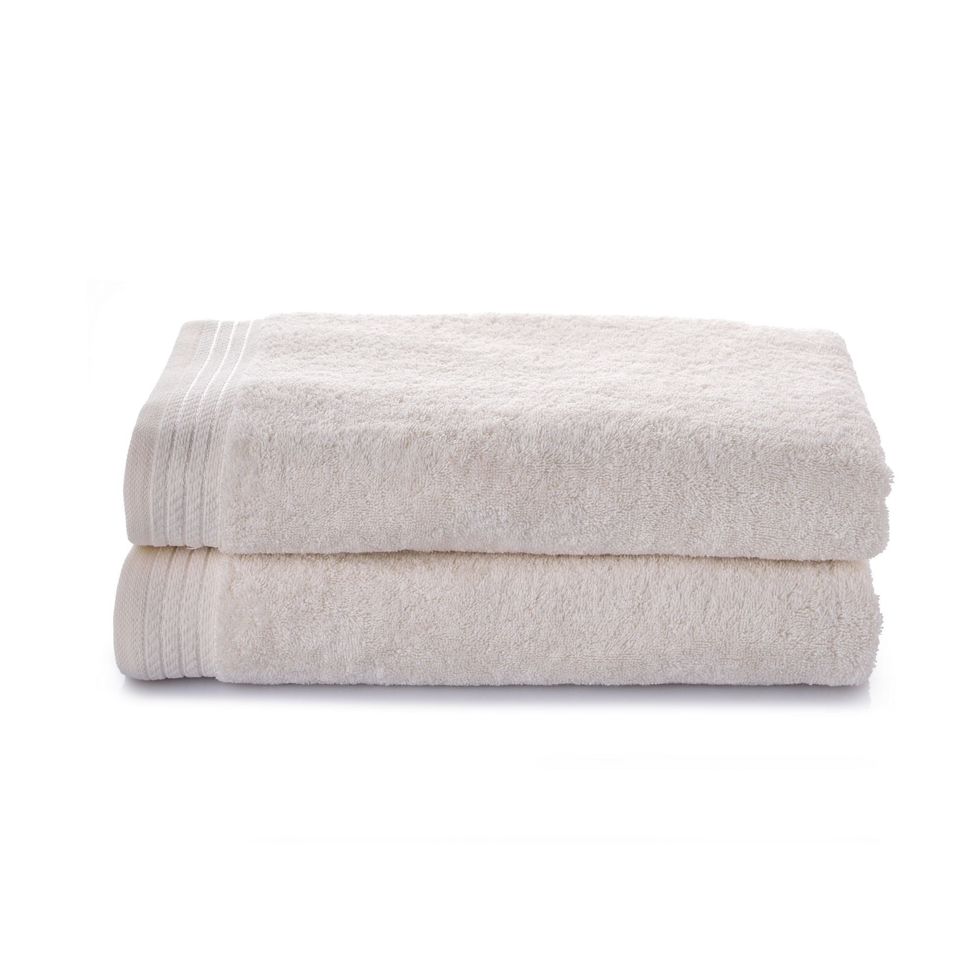 Rani Home Banyo Havlusu Seti  Ekru BD-6413