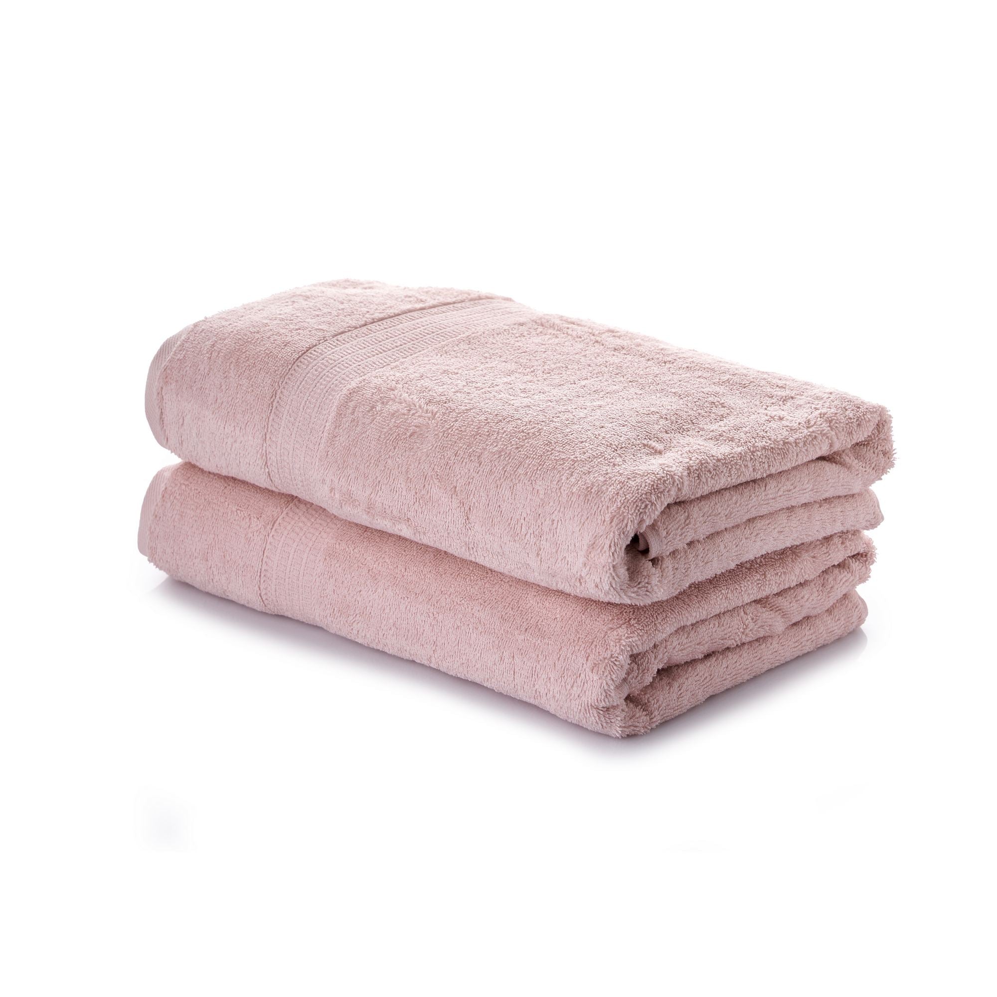 Rani Home Banyo Havlusu Seti  Açık Pembe BD-6416