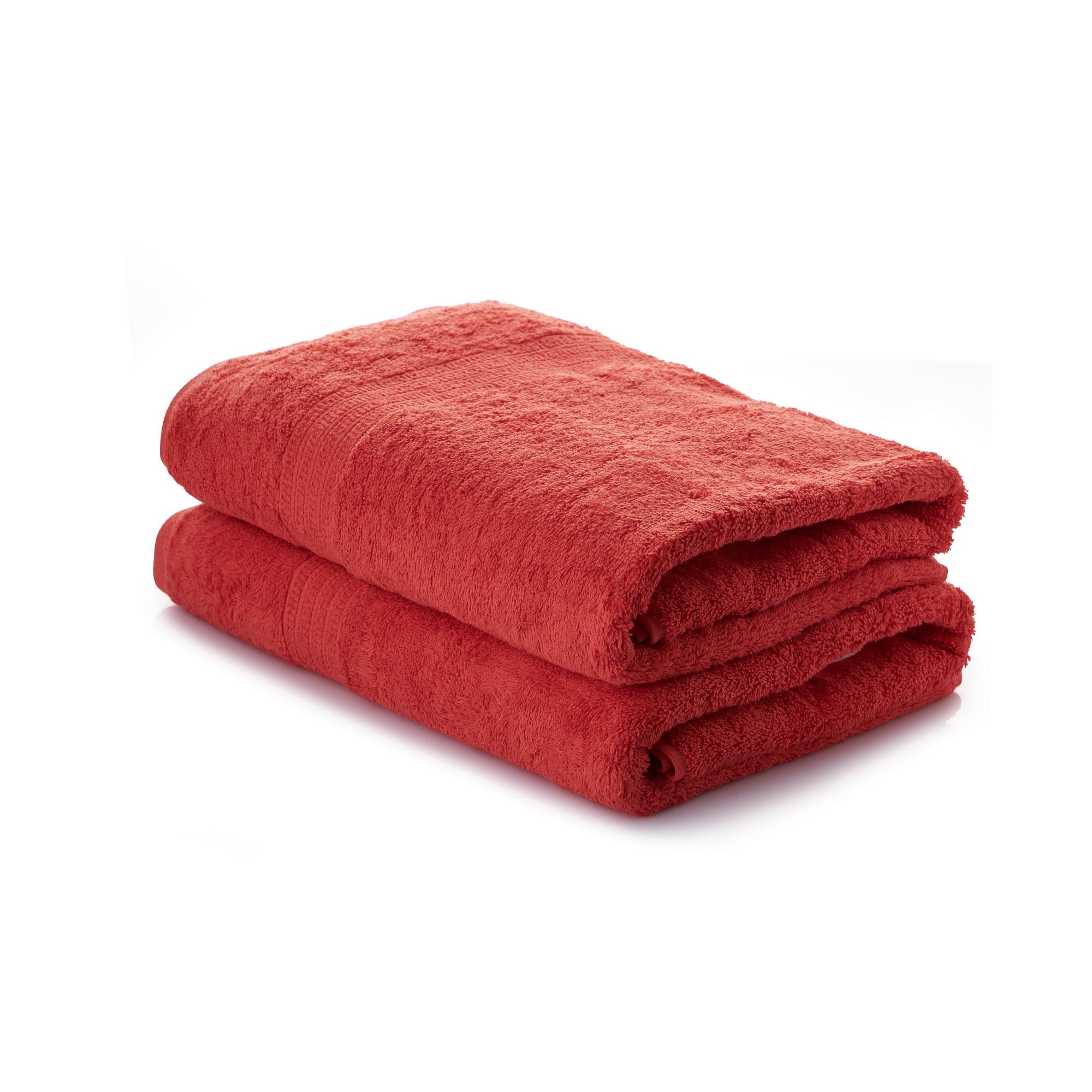 Rani Home Banyo Havlusu Seti  Kiremit BD-6417