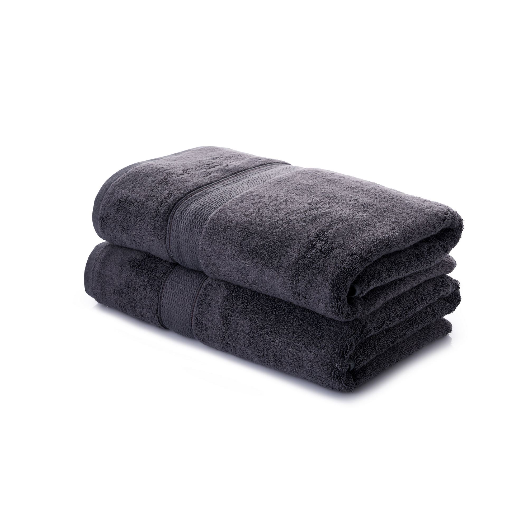 Rani Home Banyo Havlusu Seti  Siyah BD-6419