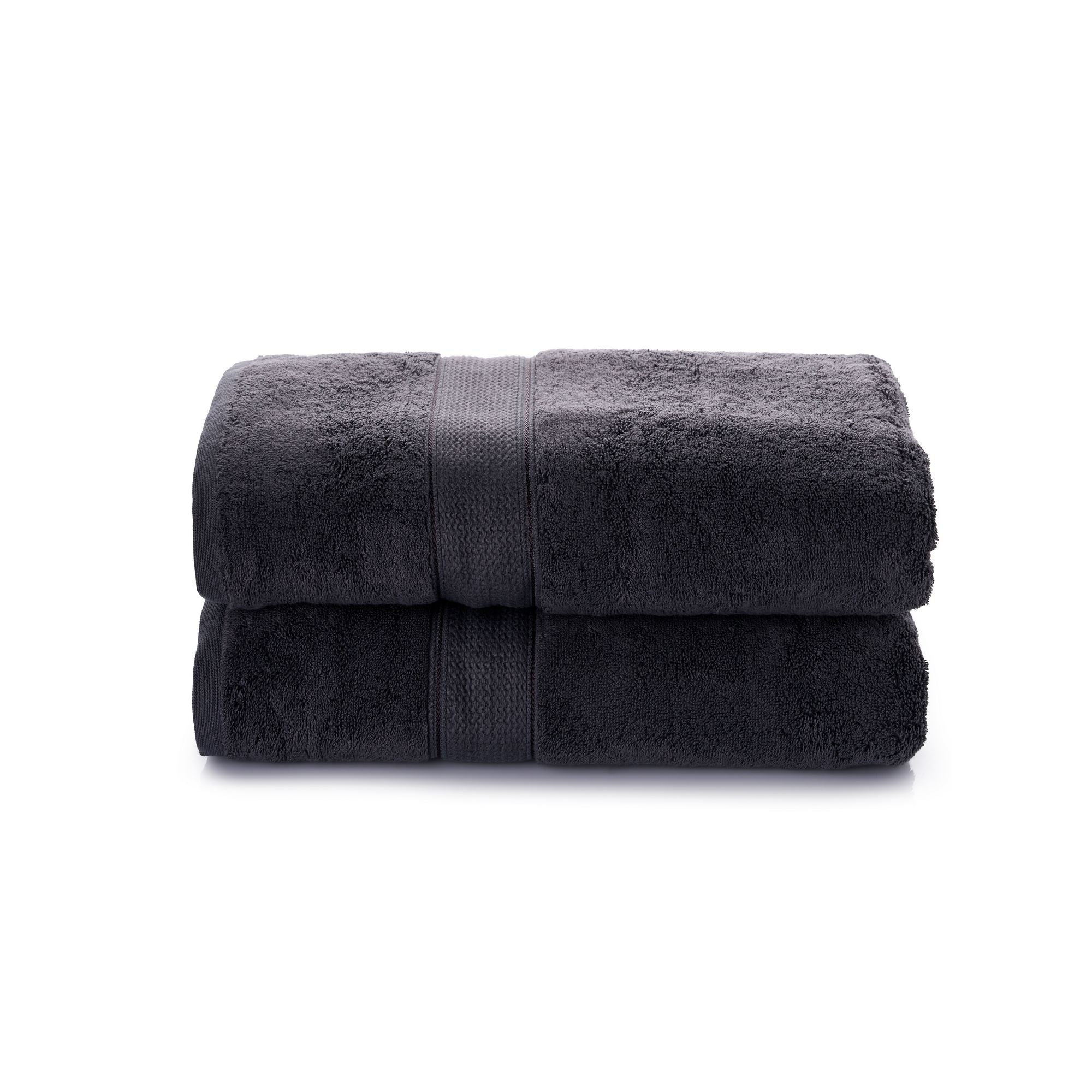 Rani Home Banyo Havlusu Seti  Siyah BD-6419