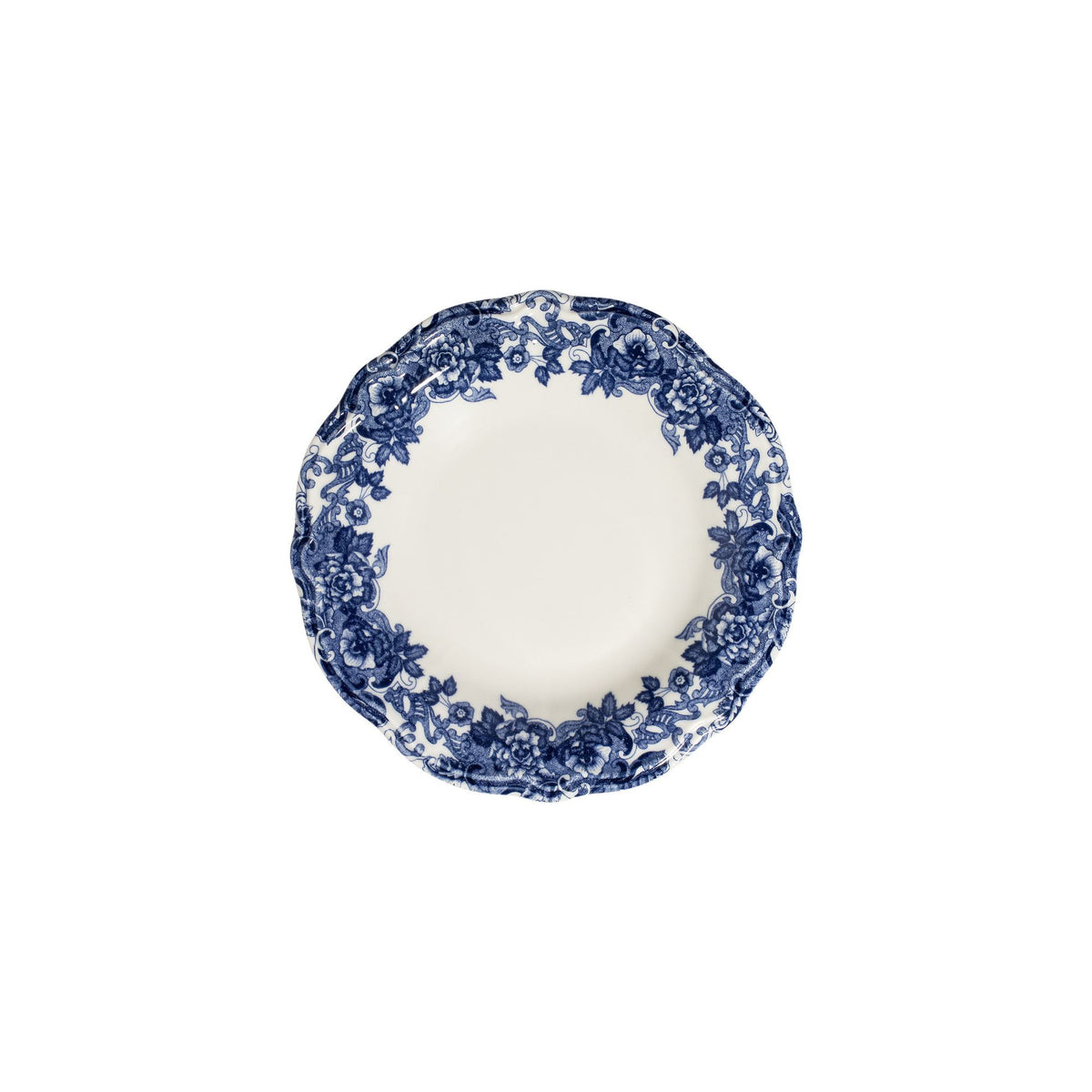 Rani Home Yemek Takımı (24 Parça) Hermia Beyaz - Mavi HE-6814