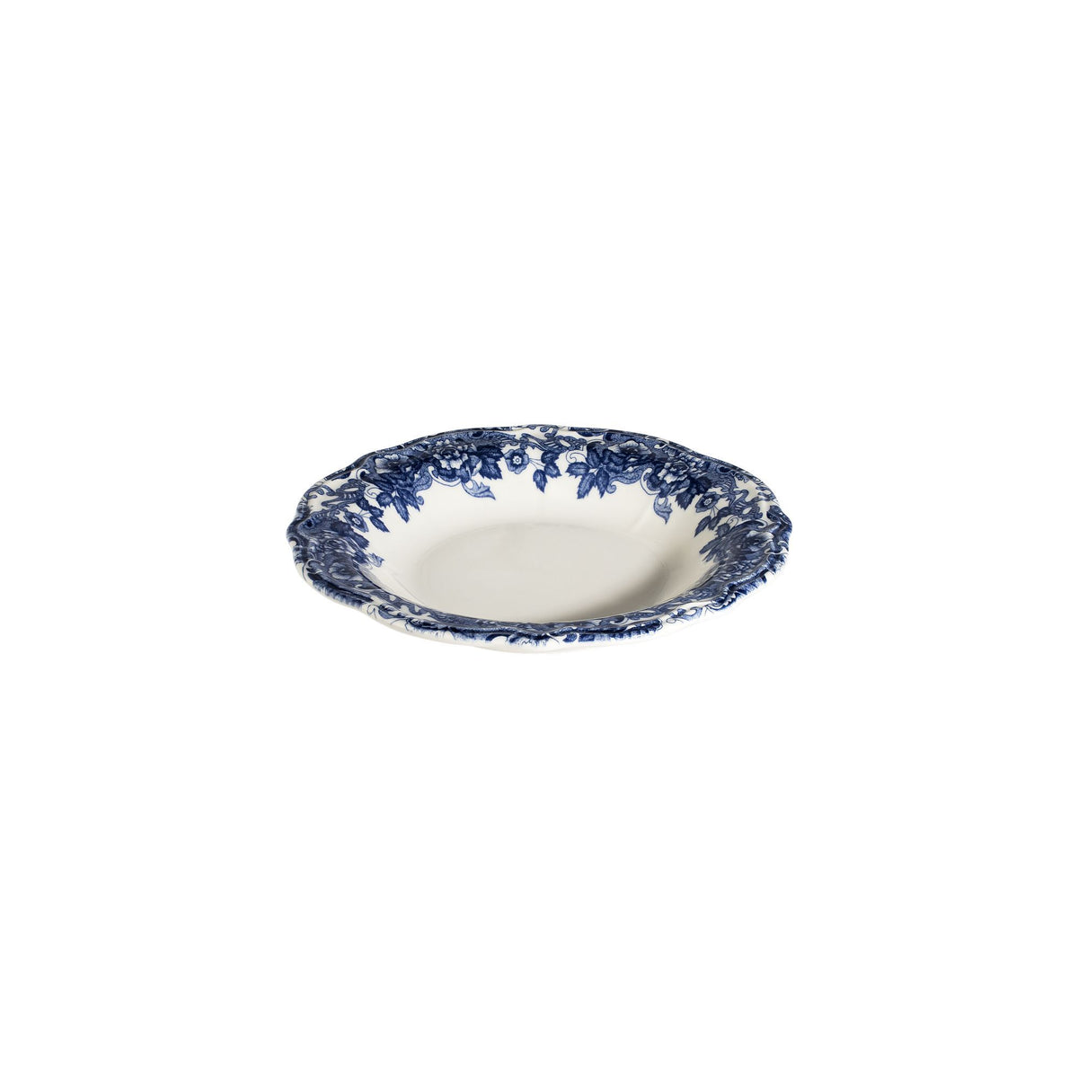 Rani Home Yemek Takımı (24 Parça) Hermia Beyaz - Mavi HE-6814