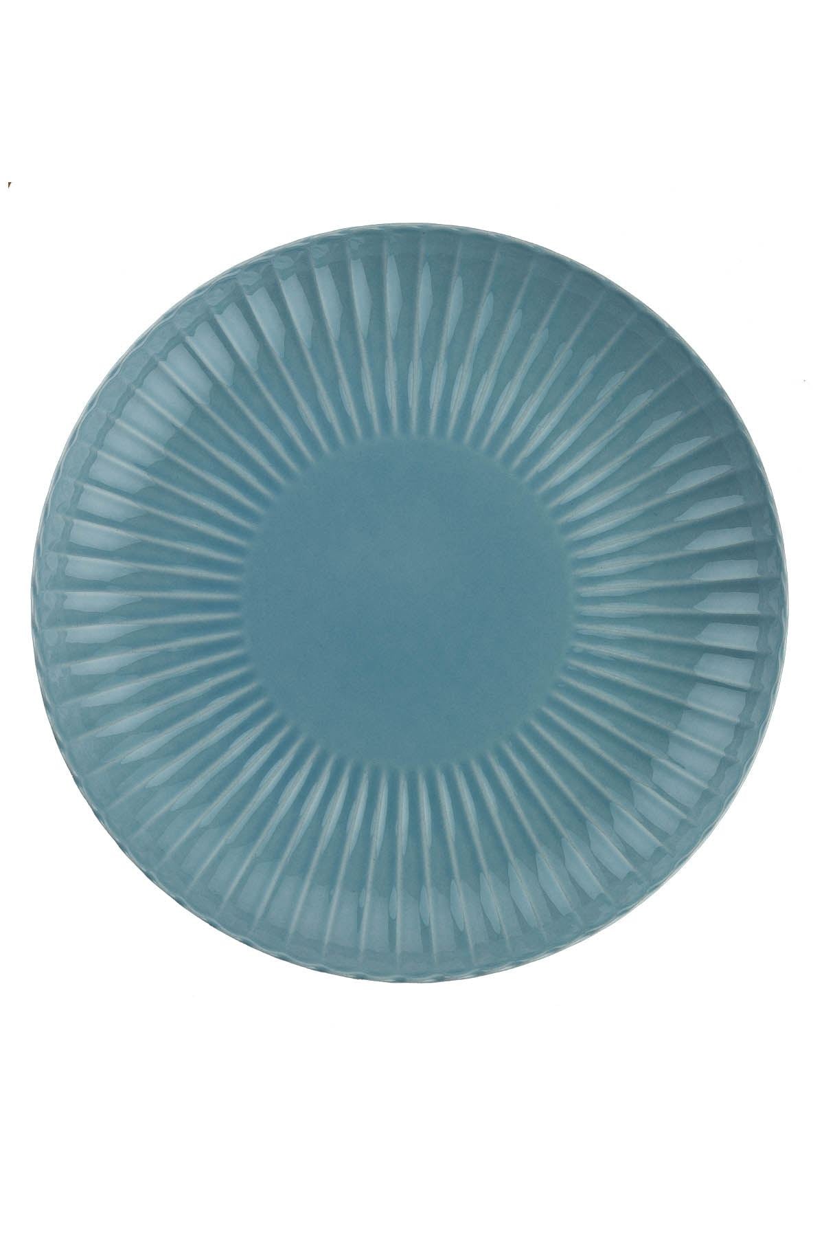 Rani Home Yemek Takımı (18 Parça) Kütahya Porselen Mavi HD-6912