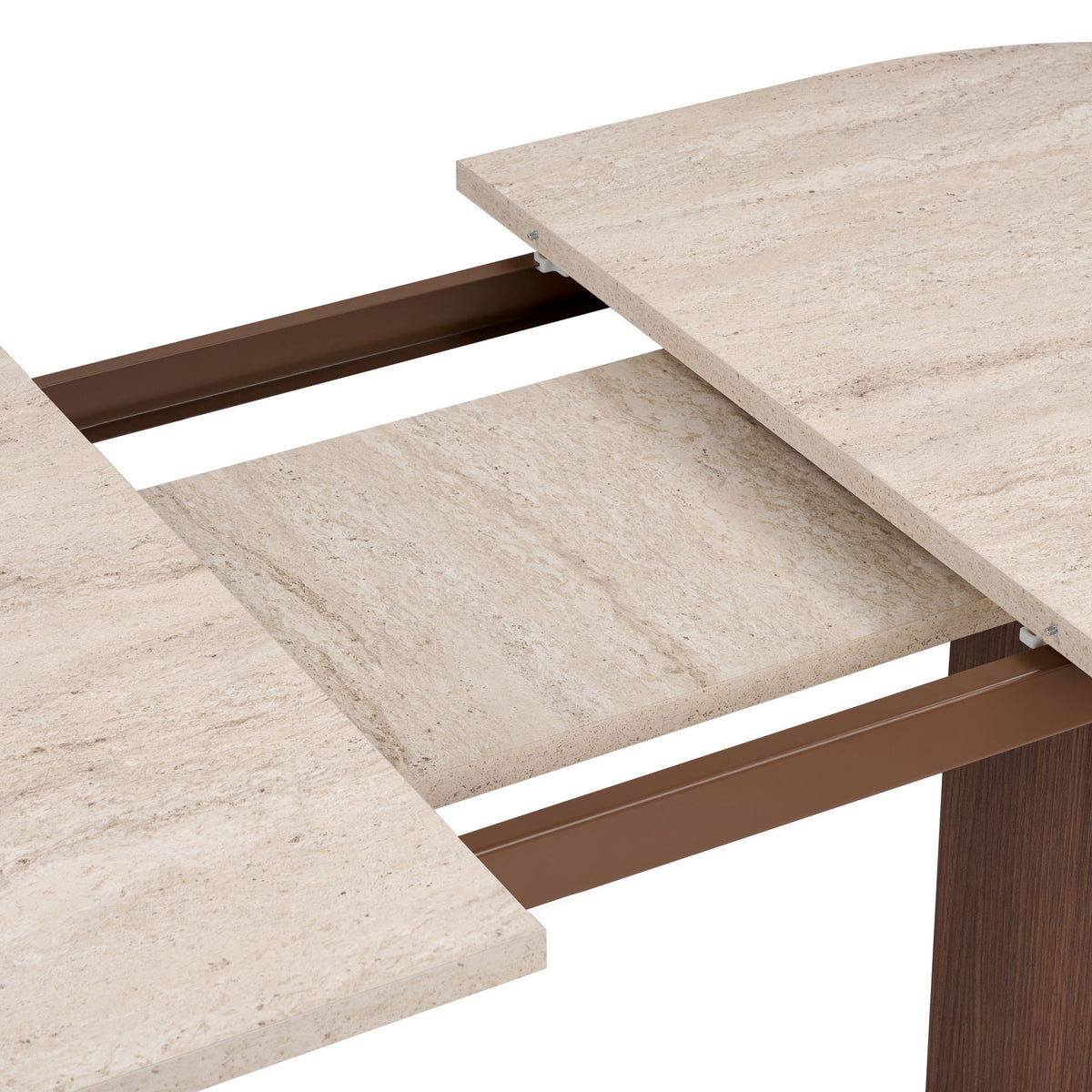 Rani Home Yemek Masası Traverten - Milano Ceviz GA-5931