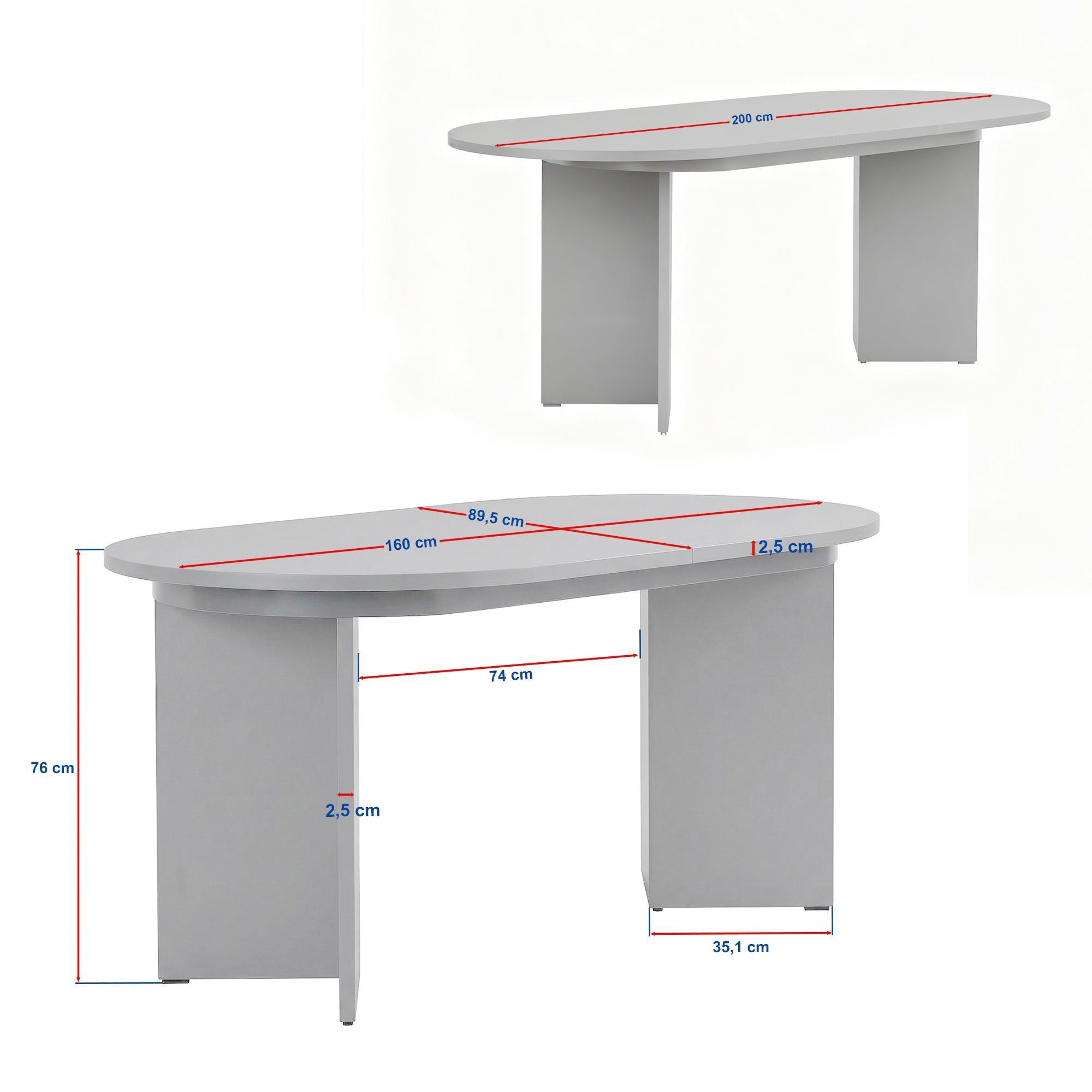 Rani Home Yemek Masası Traverten - Milano Ceviz GA-5931