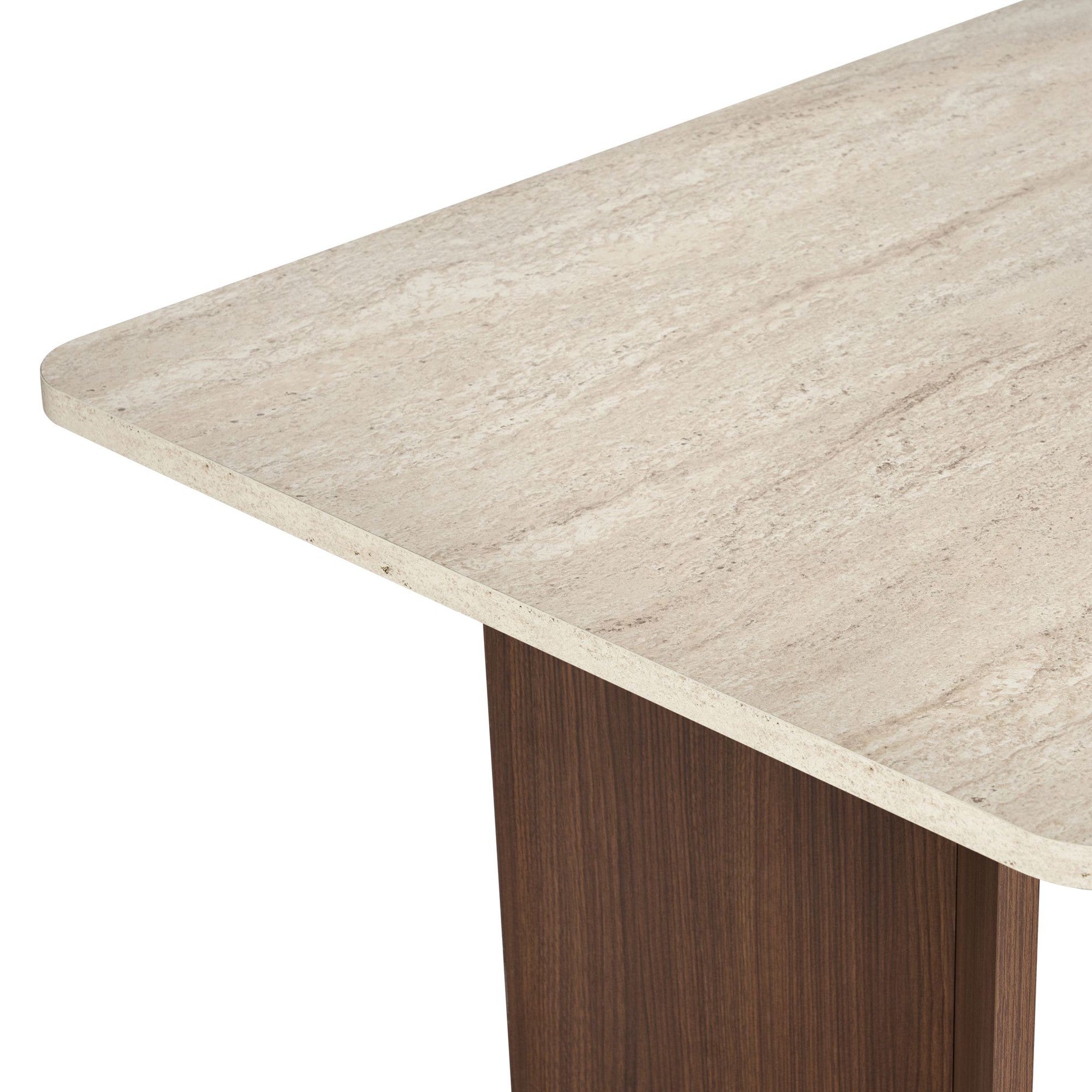 Rani Home Yemek Masası Traverten - Milano Ceviz 180 Cm GA-5764