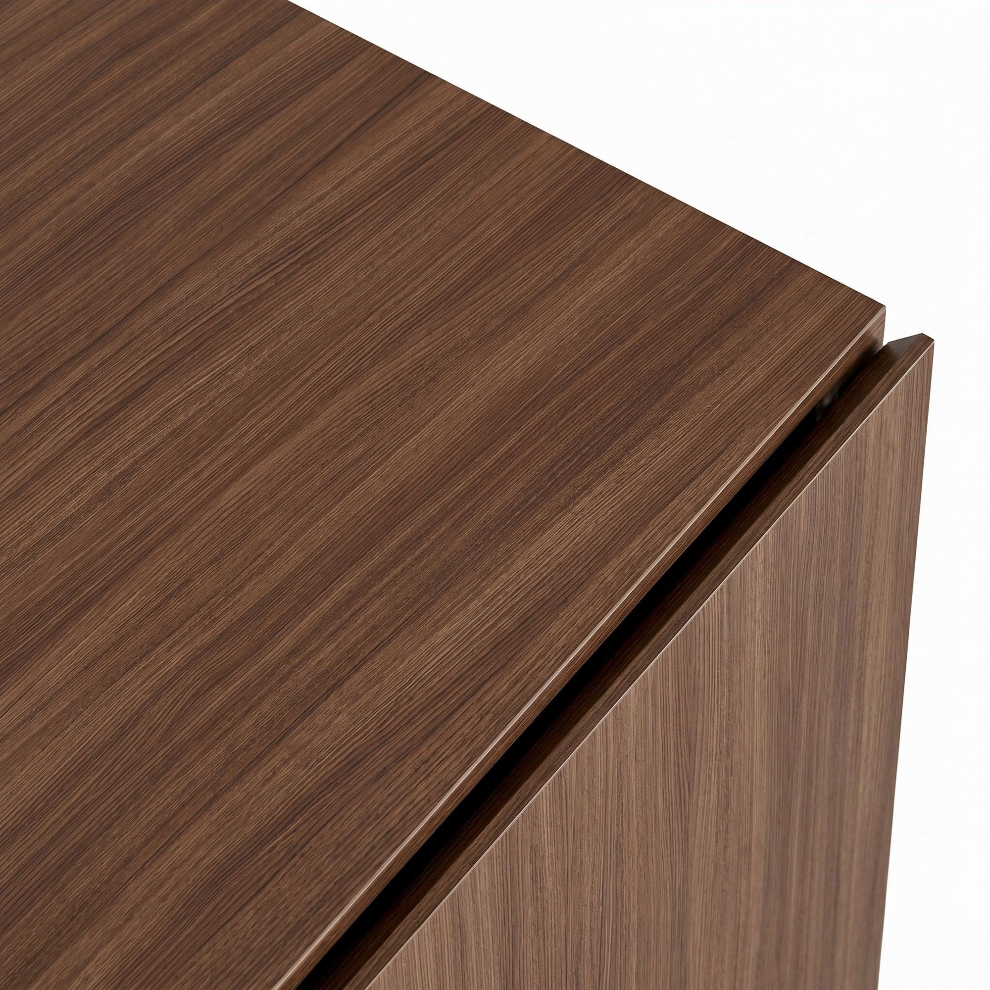 Rani Home Konsol Milano Ceviz - Siyah 160 Cm GD-5774