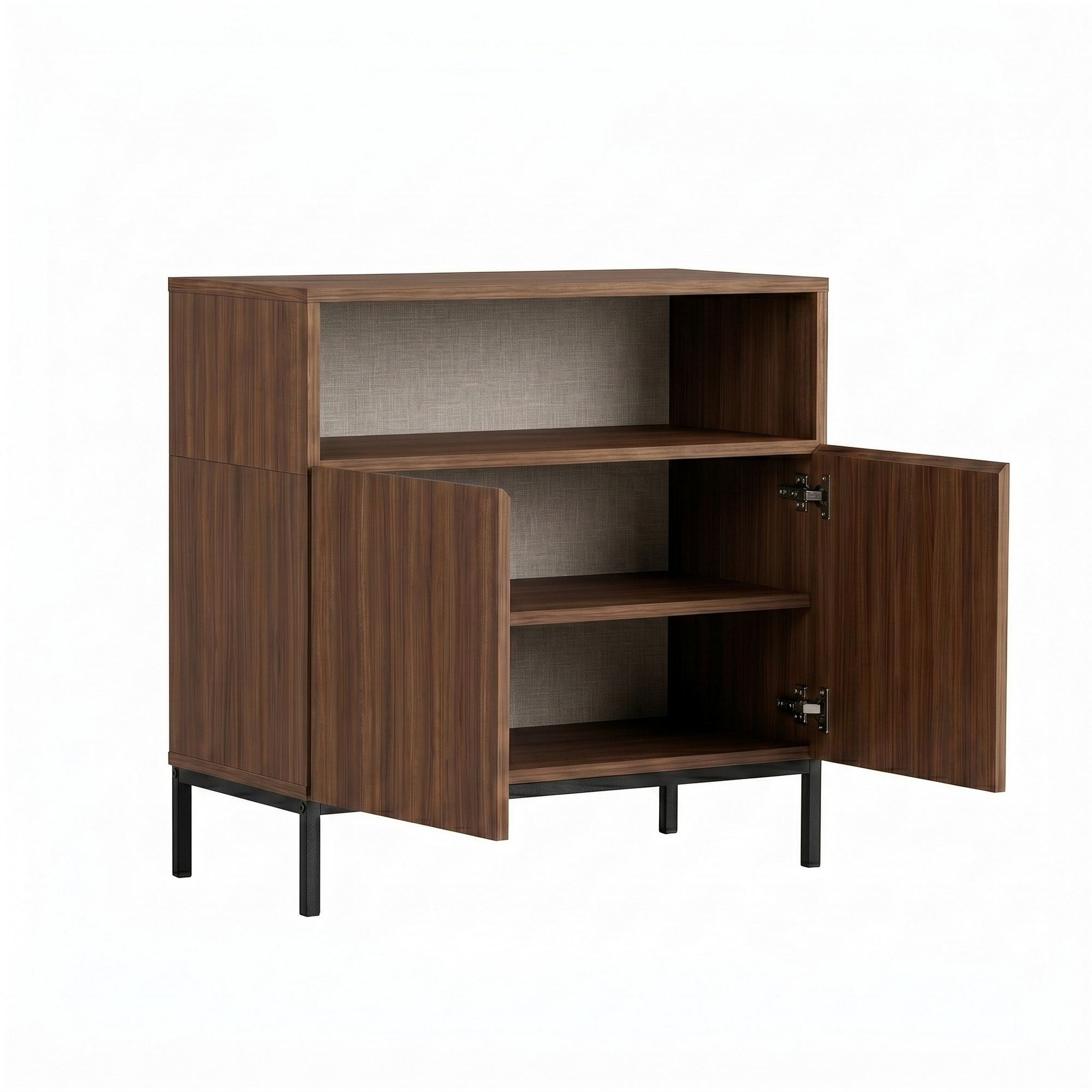 Rani Home Dresuar Milano Ceviz - Siyah EG-5934