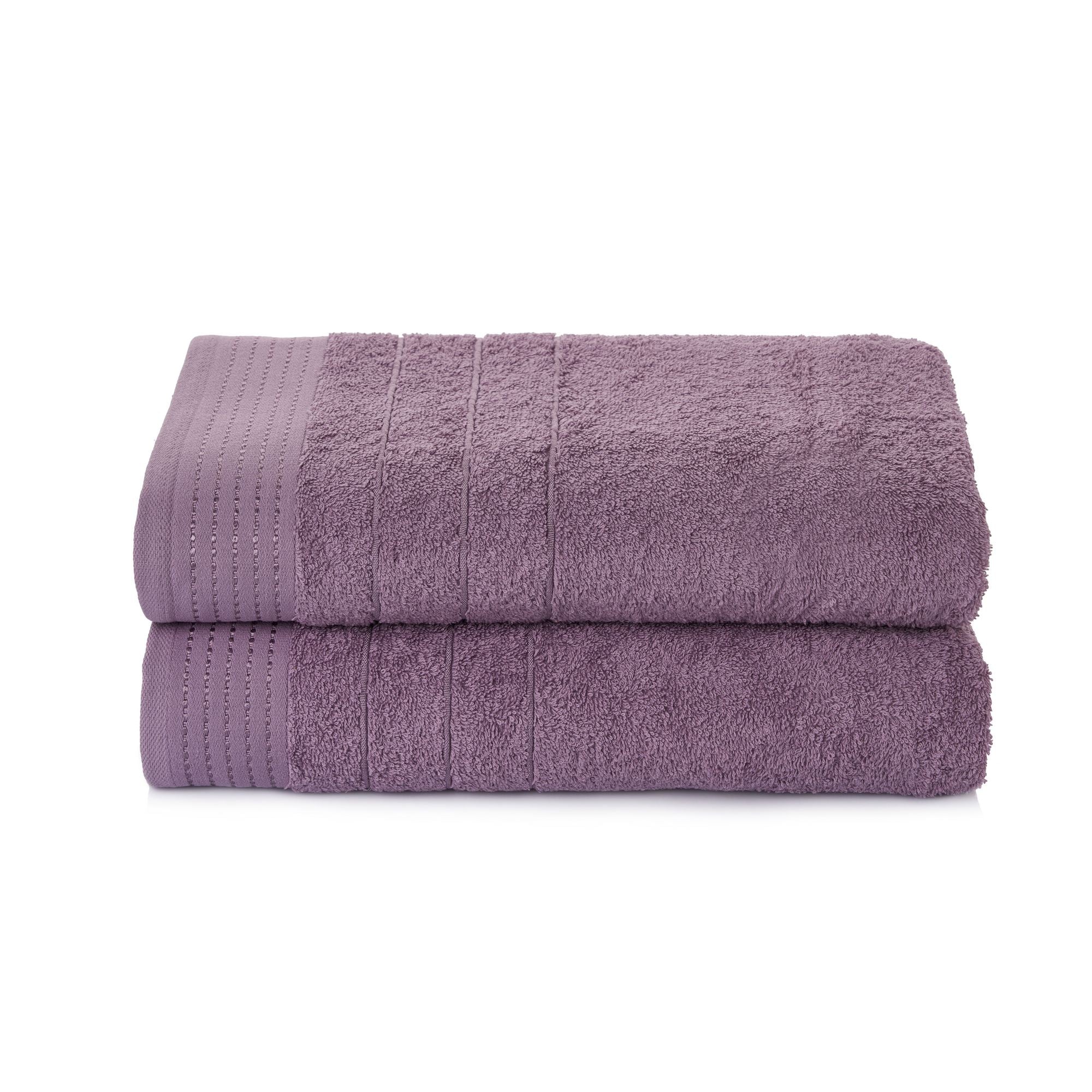 Rani Home Banyo Havlusu Seti  Lila BD-6430