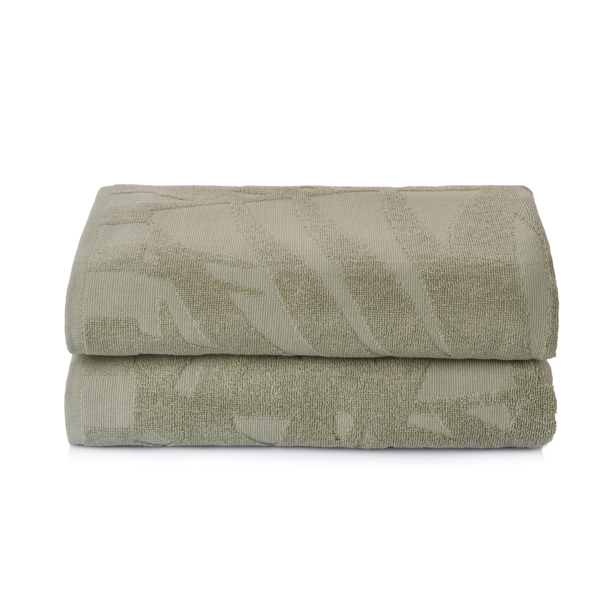 Rani Home Banyo Havlusu Seti  Yeşil BD-6434