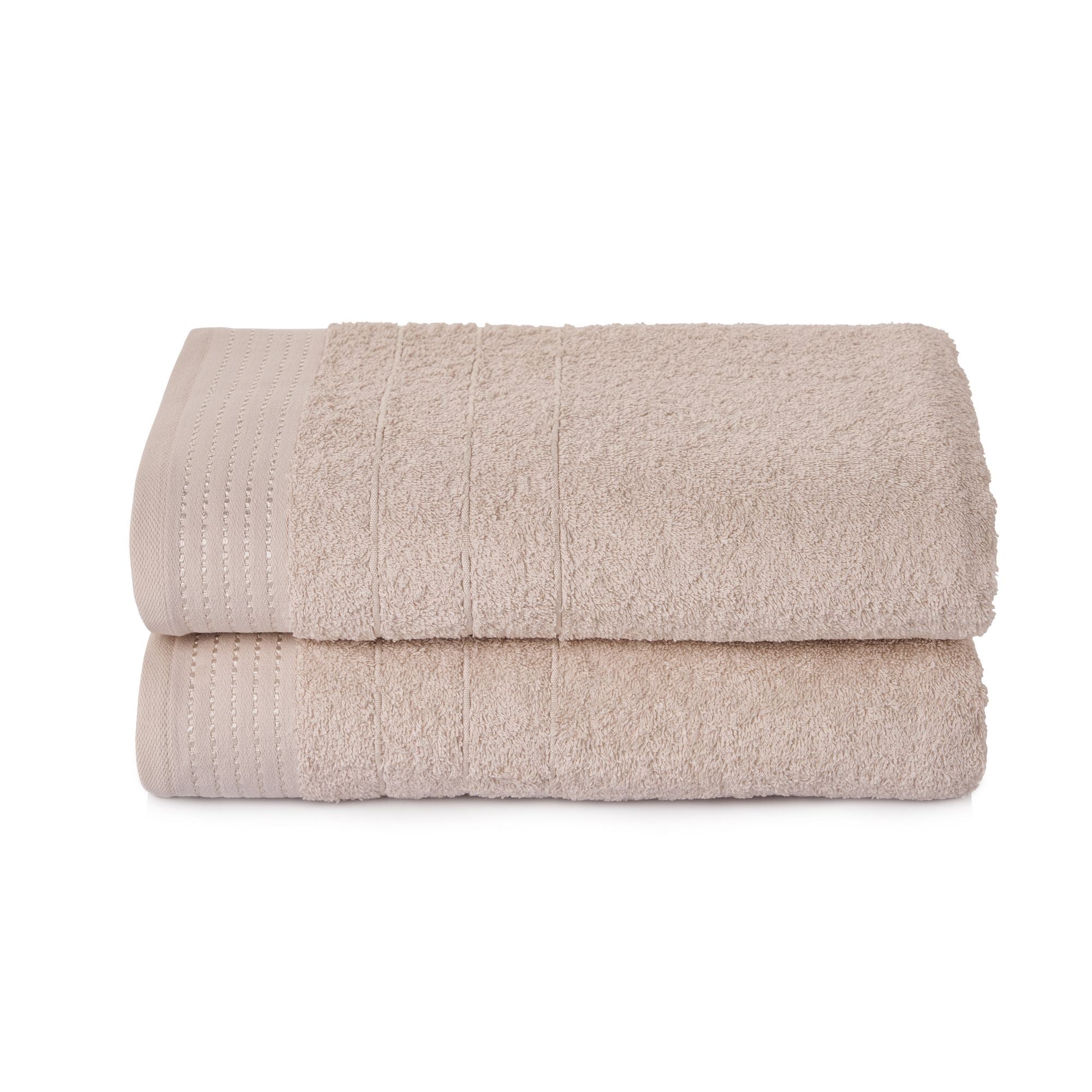 Rani Home Banyo Havlusu Seti  Bej BD-6437