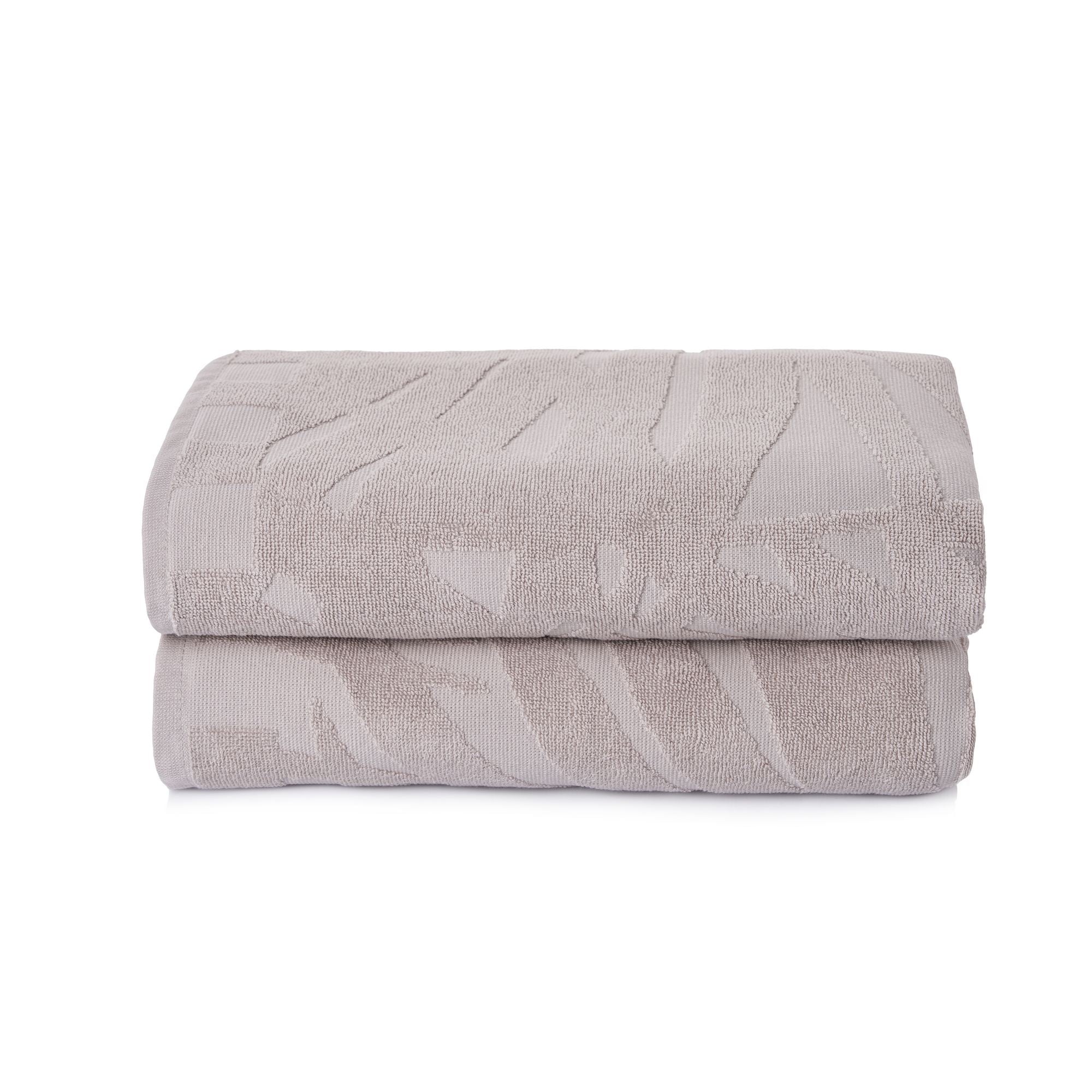 Rani Home Banyo Havlusu Seti  Gri BD-6440