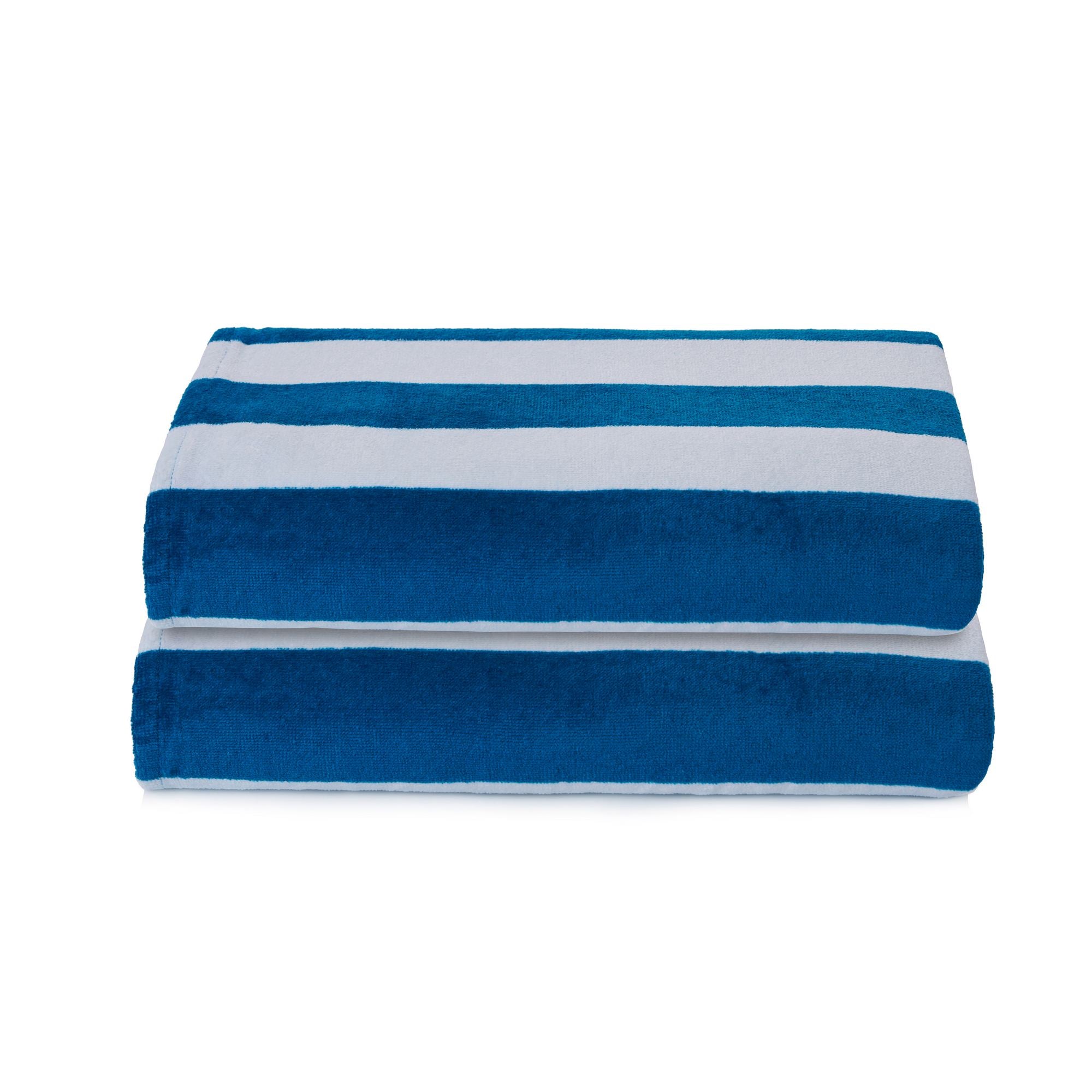 Rani Home Banyo Havlusu Seti  Beyaz - Mavi BD-6441